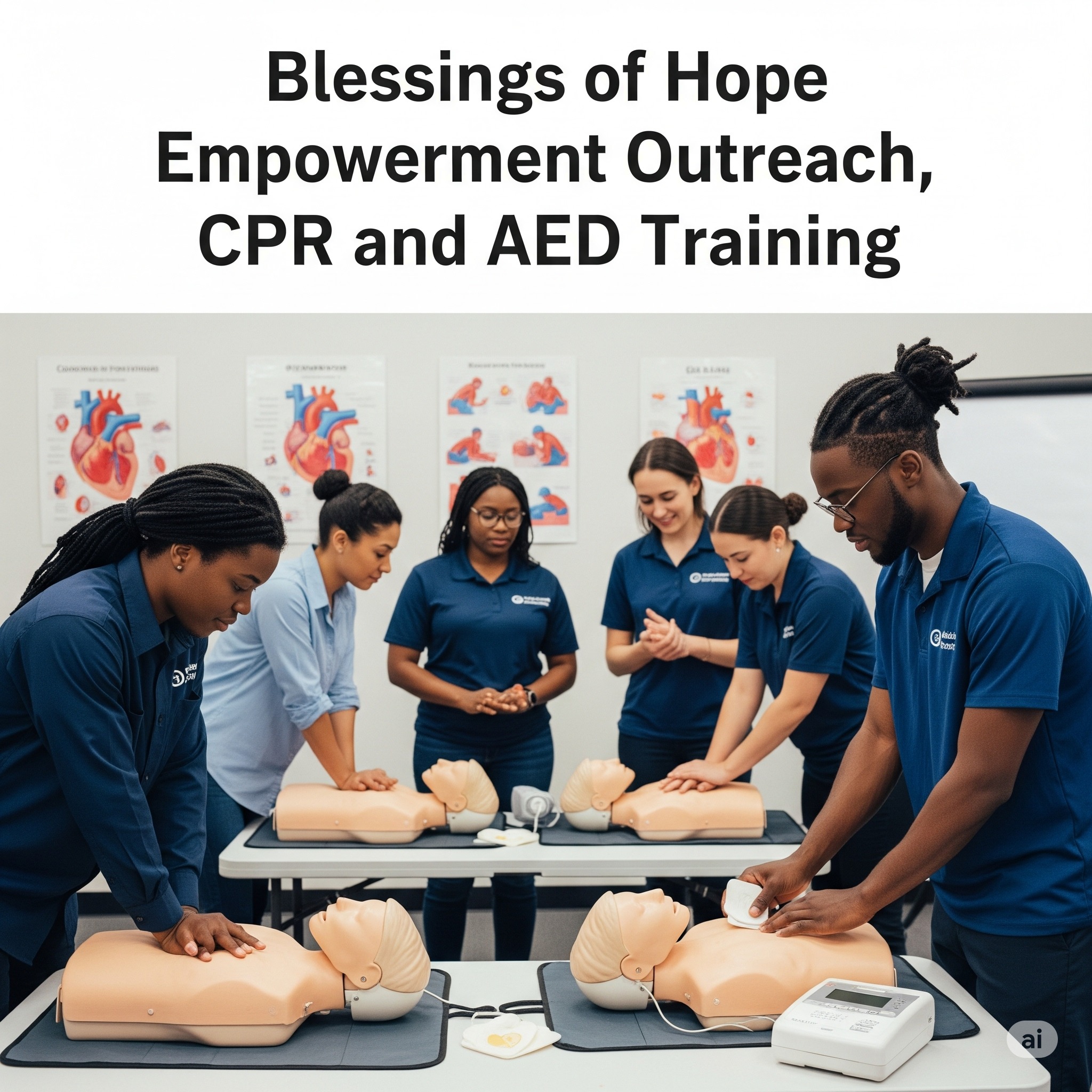 Donate to Empower Blessings of Hope for CPR and AED Training campaign photo, 4 of 5