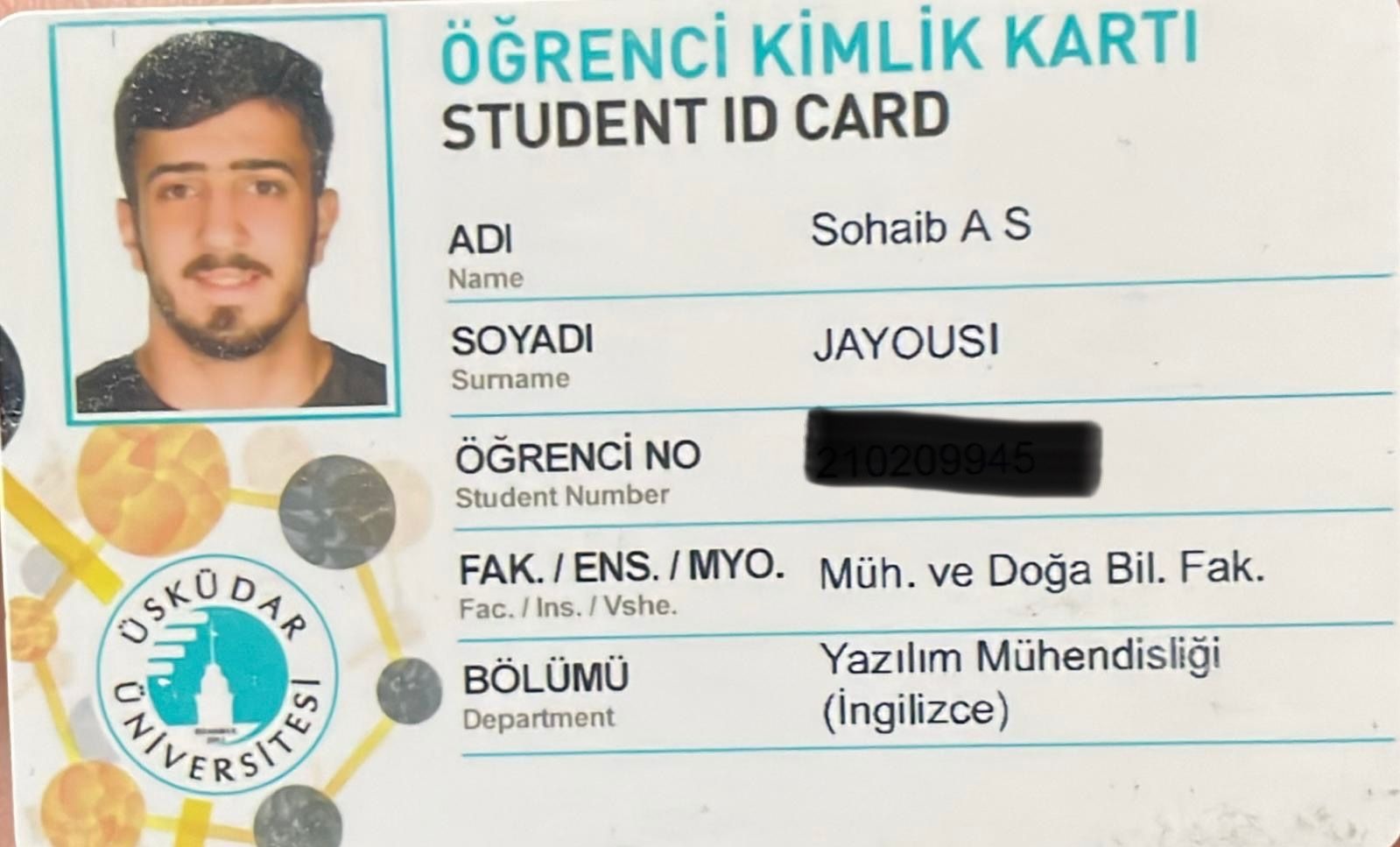 Help Sohaib Jayousi Graduate : A Palestinian Student’s Dream campaign photo, 5 of 8