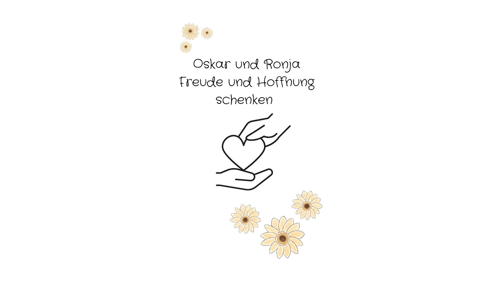 Oskar und Ronja Freude und Hoffnung schenken campaign photo, 2 of 3
