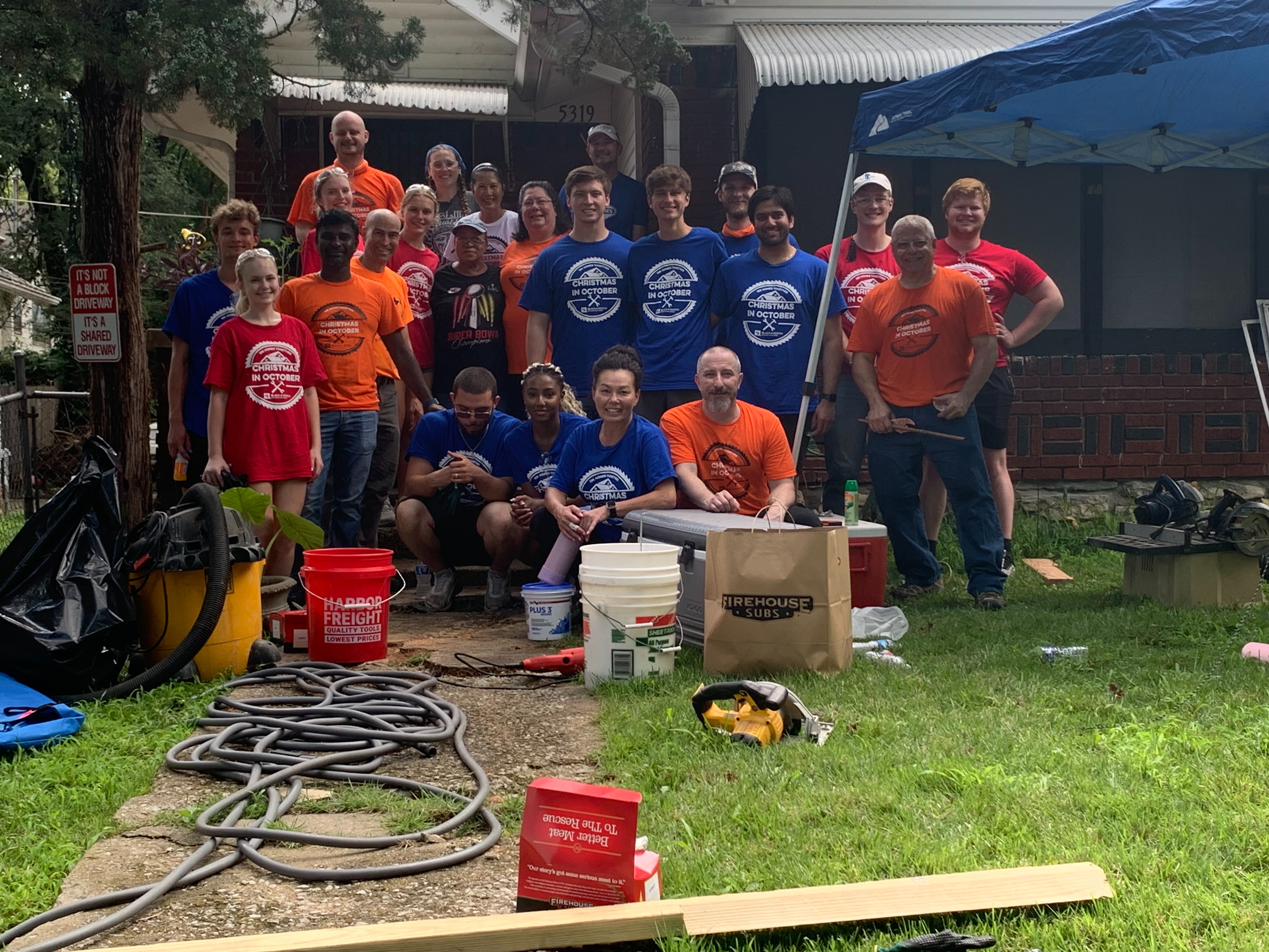 Black & Veatch Christmas in October 2025 workday campaign photo, 2 of 4