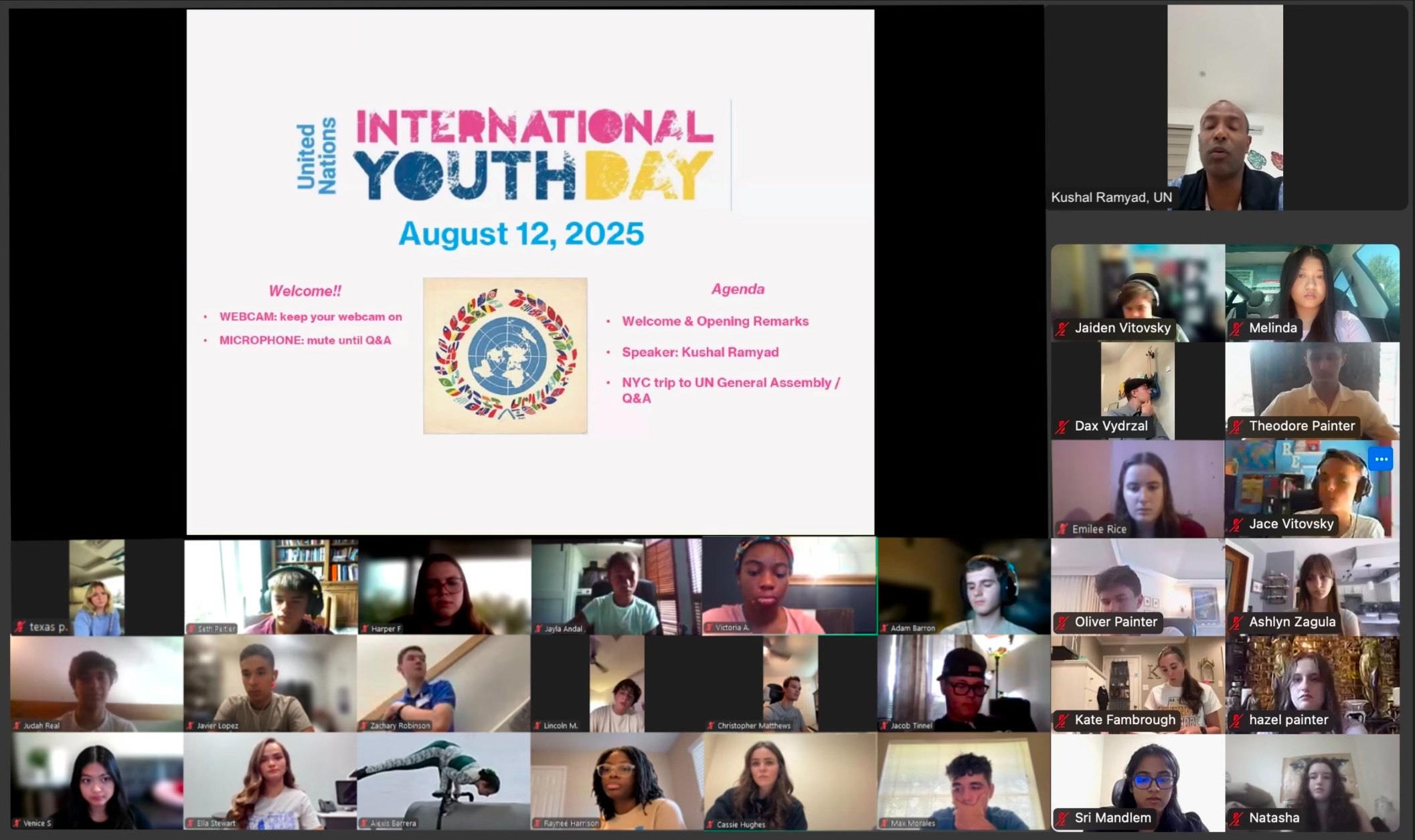 Fund Youth Involvement at the UN General Assembly campaign photo, 7 of 8