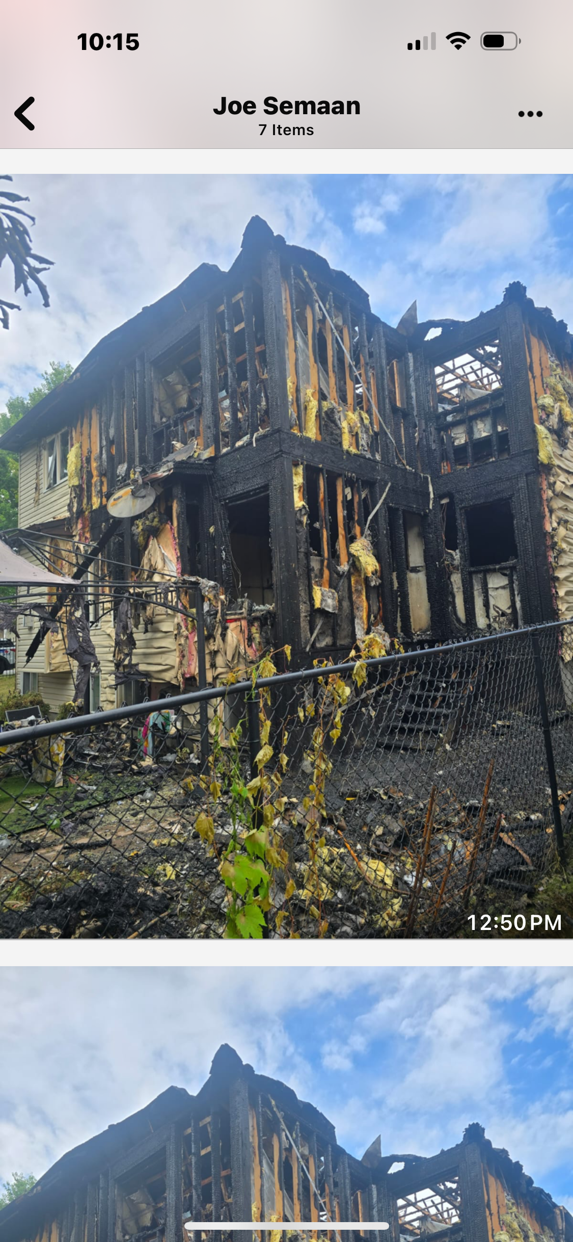 We lost everything in the fire - please keep us in your hear campaign photo, 5 of 8