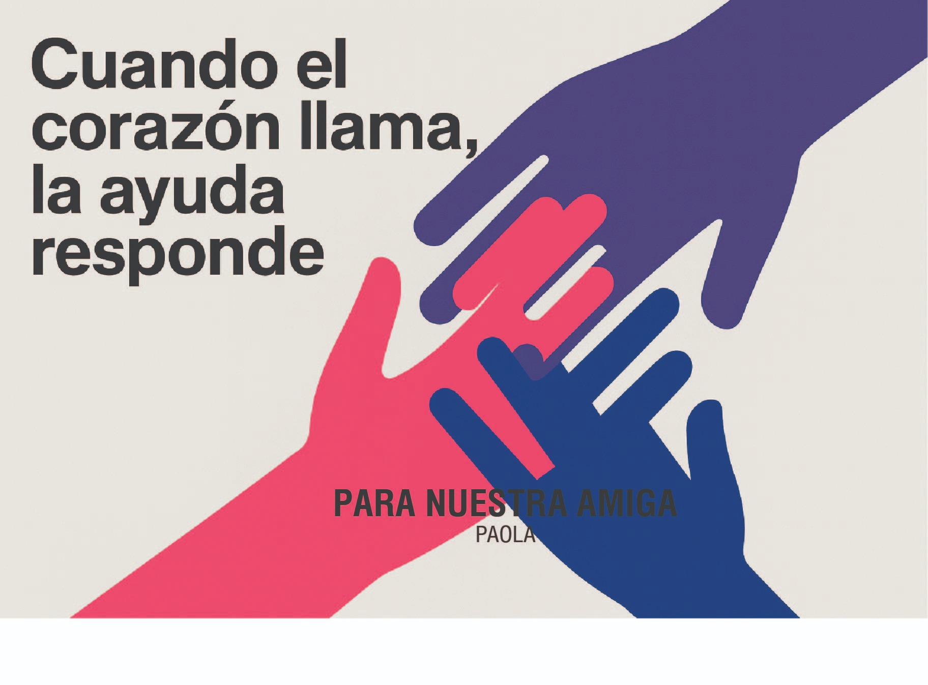 Pequeños gestos, grande ayuda campaign photo, 2 of 4