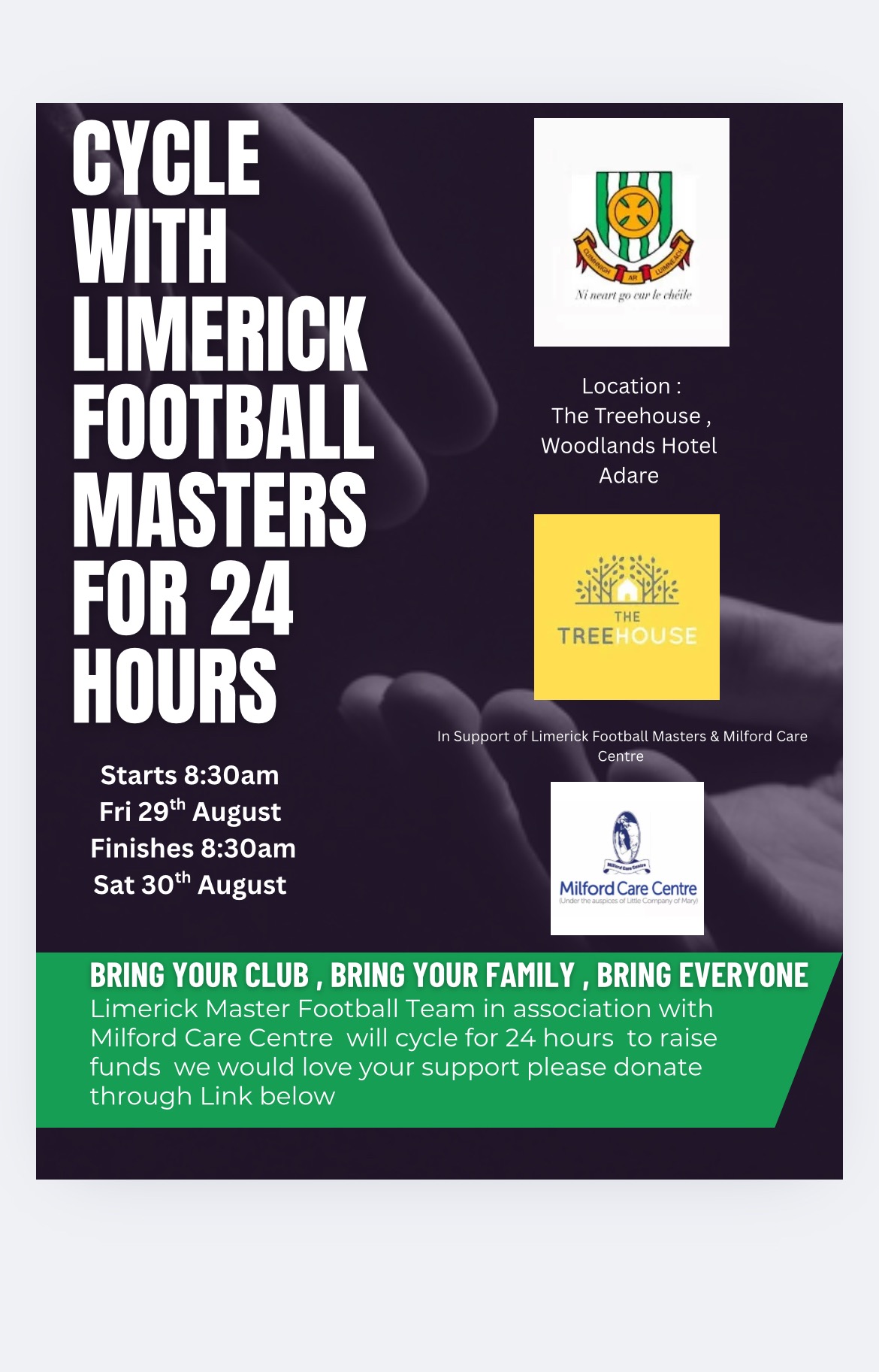 Limerick Masters Football 24 Hour Cycle campaign photo, 4 of 5