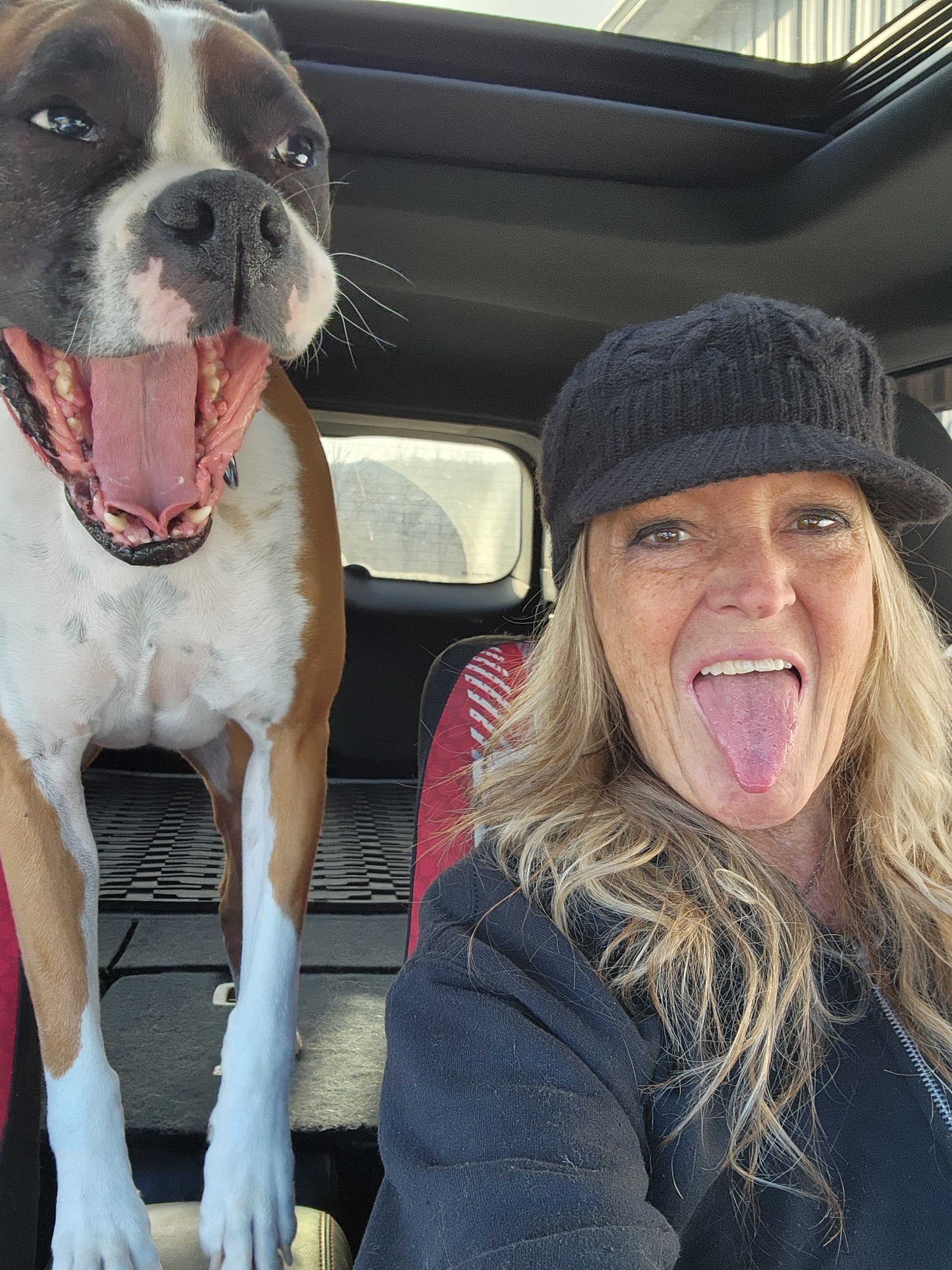 THANK YOU for helping us heal "our" beloved boxer Kramer campaign photo, 5 of 7