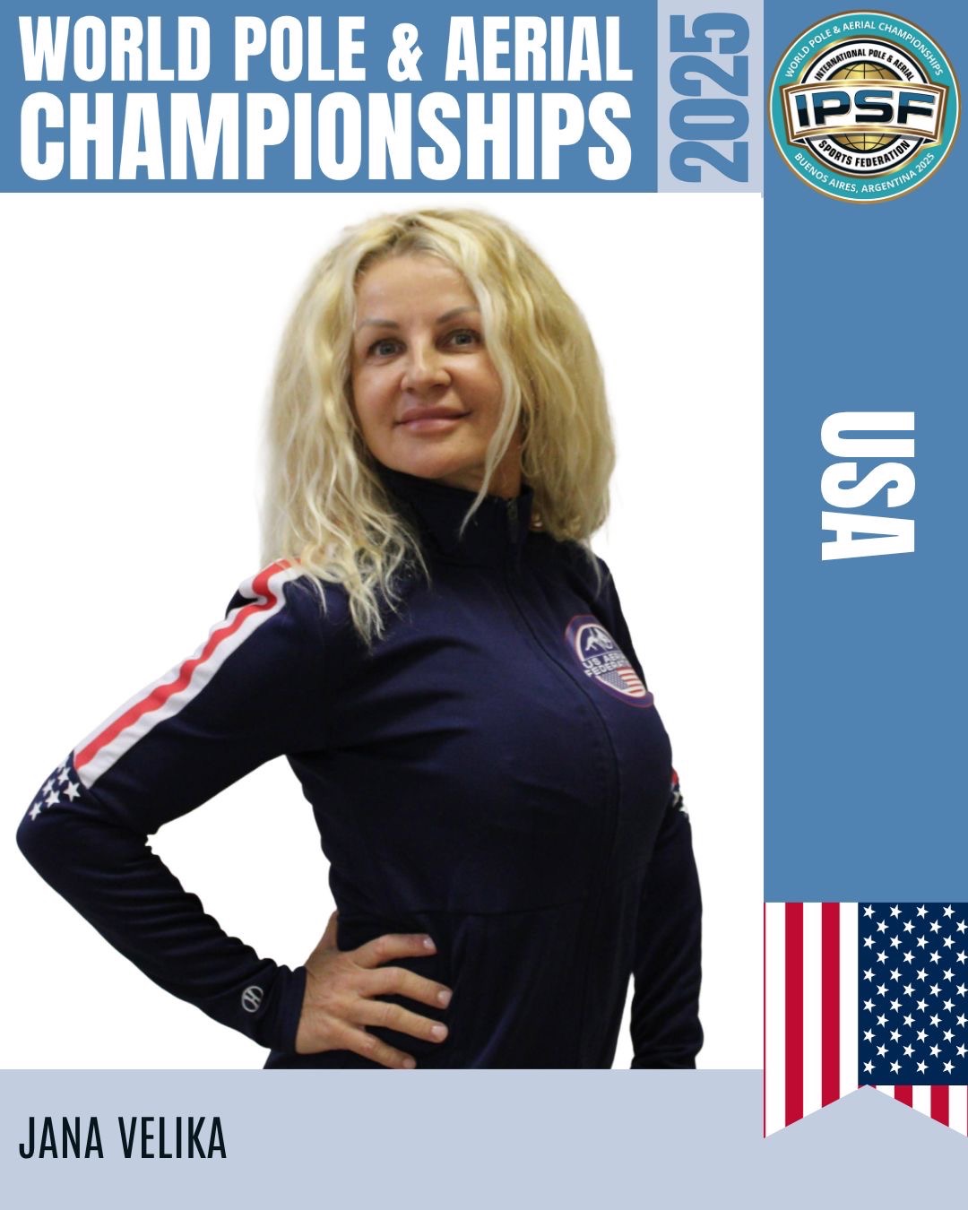Help Jana win Gold  medal for USA !! Argentina  oktober 2025 campaign photo, 2 of 8
