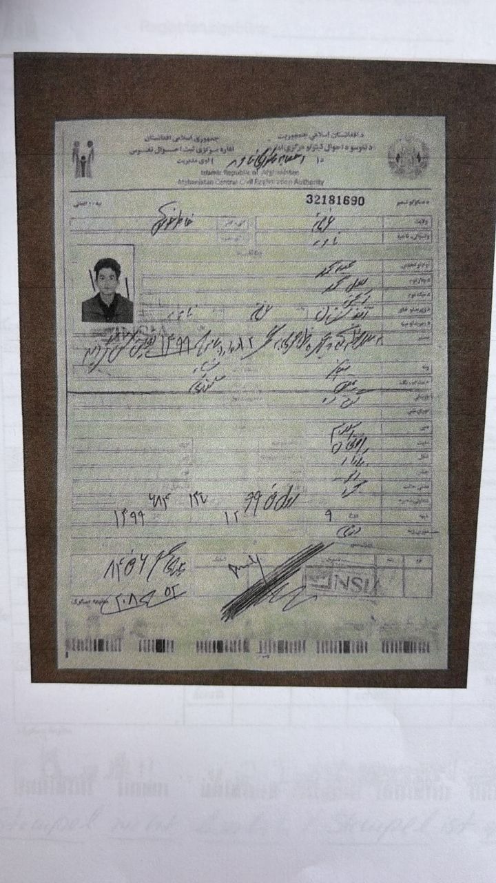 Flug nach Afghanistan von ertrunkene: Eid Mohamad Alizada campaign photo, 4 of 6