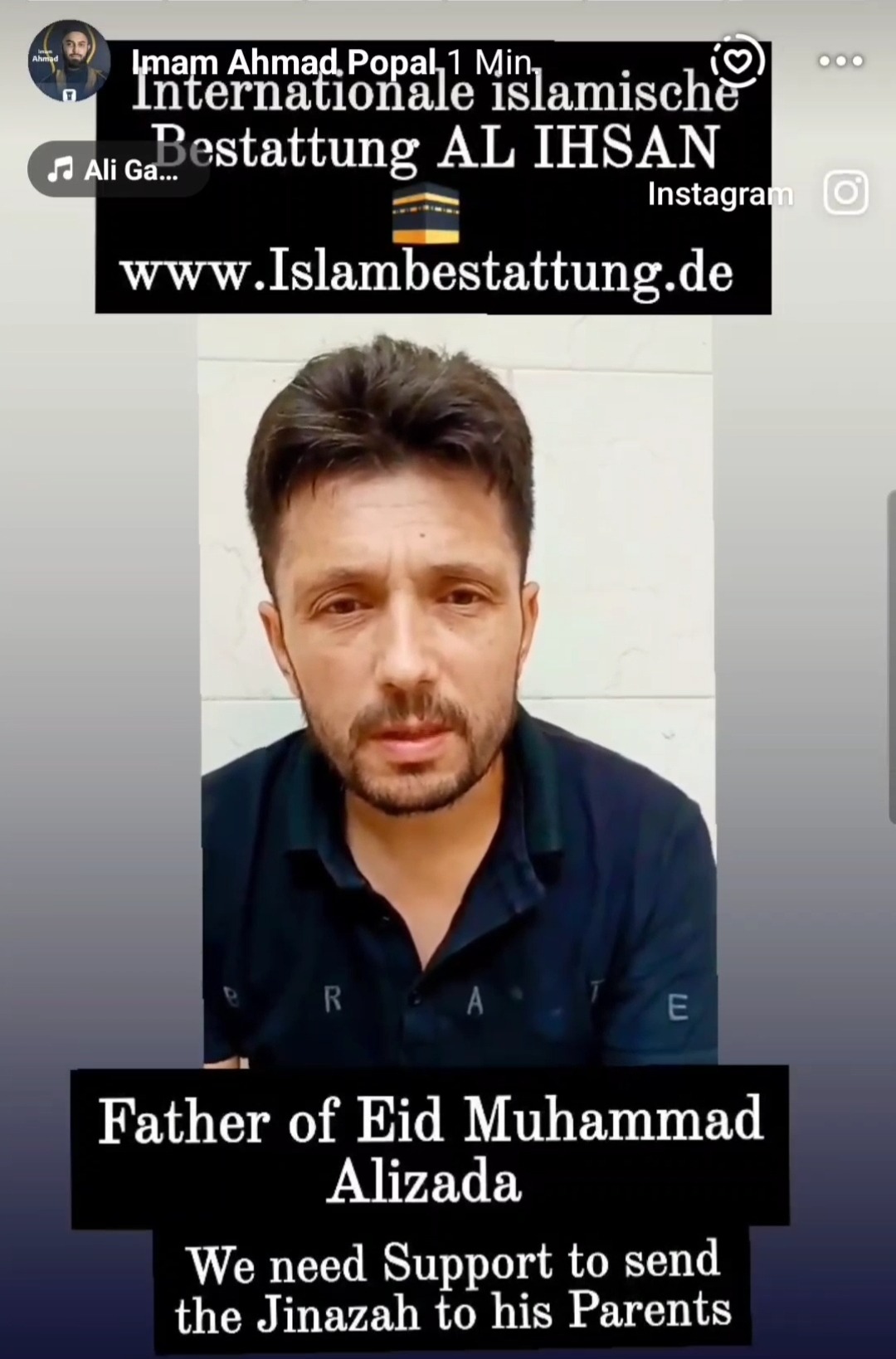 Flug nach Afghanistan von ertrunkene: Eid Mohamad Alizada campaign photo, 5 of 6