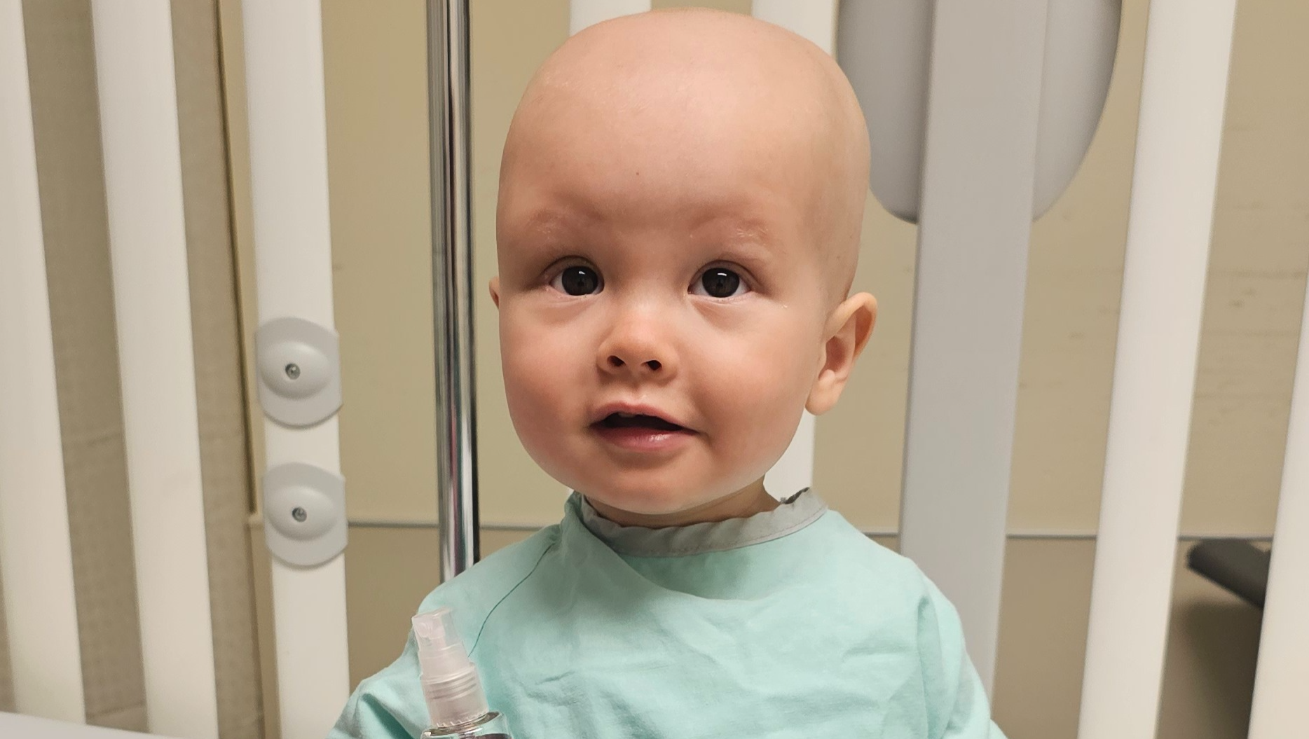 Aurora's journey of courage battling Stage 4 Neuroblastoma photo