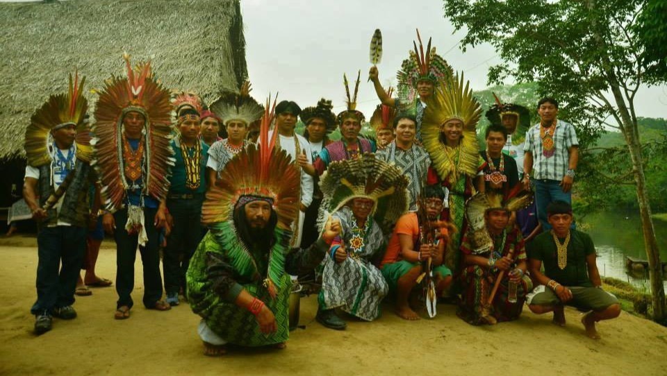 Casa de feitio in Ni Yuxibu with pajé Txana Ixá HuniKuin campaign photo, 6 of 8