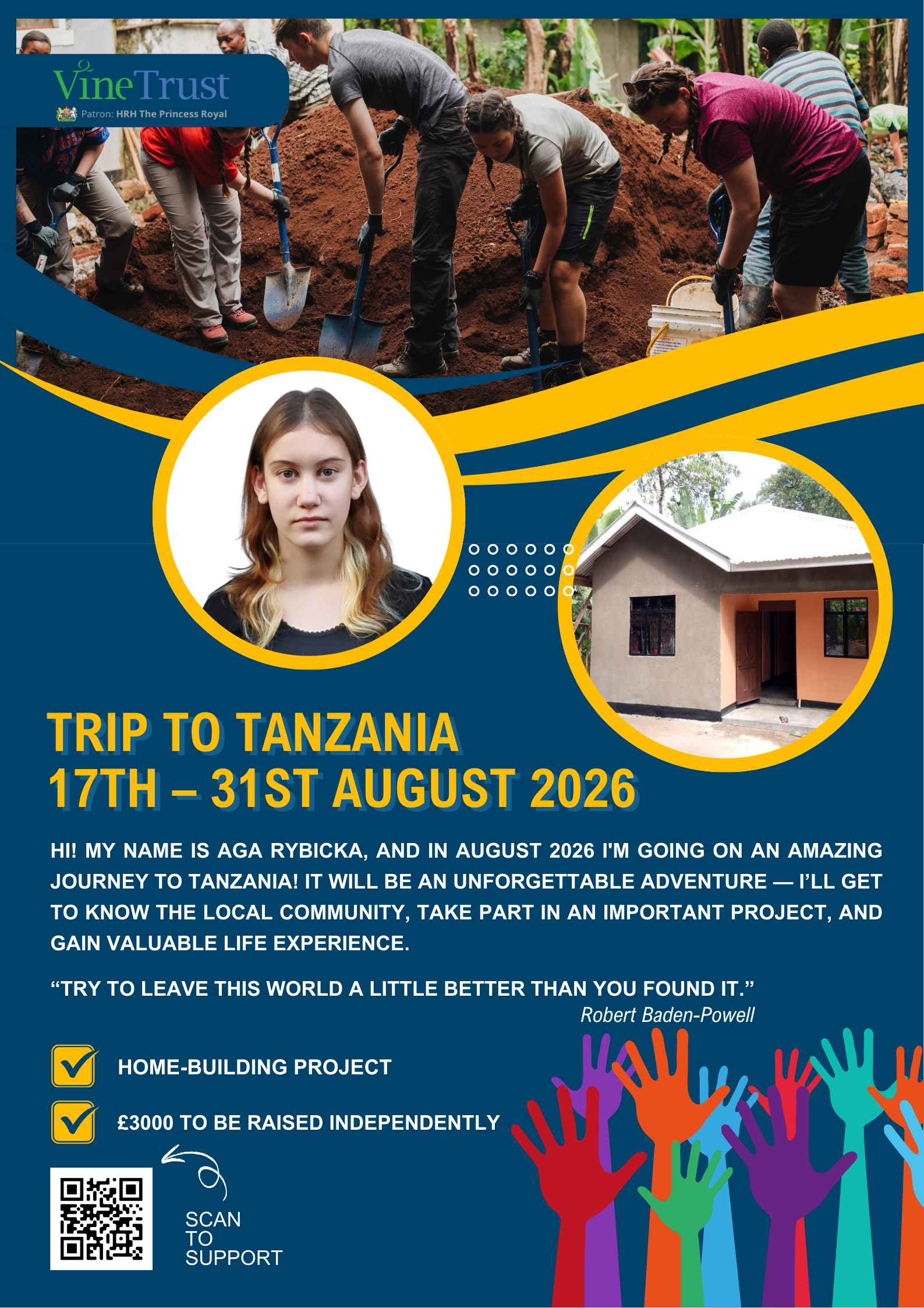 Walking for a Cause: Supporting Vine Trust in Tanzania campaign photo, 6 of 8