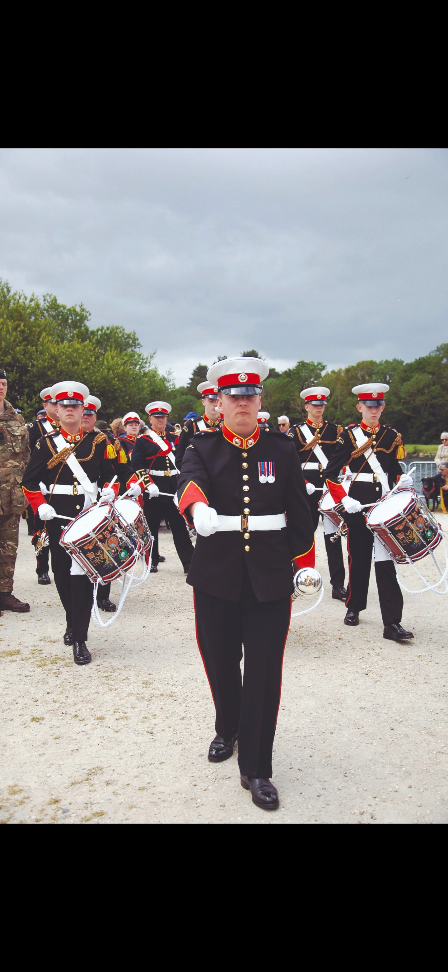 Royal Marine Association Corps of drums campaign photo, 2 of 8