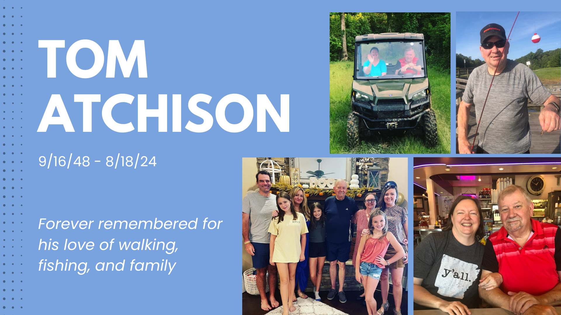 Honoring Tom Atchison with a Memorial Bench campaign photo, 2 of 4