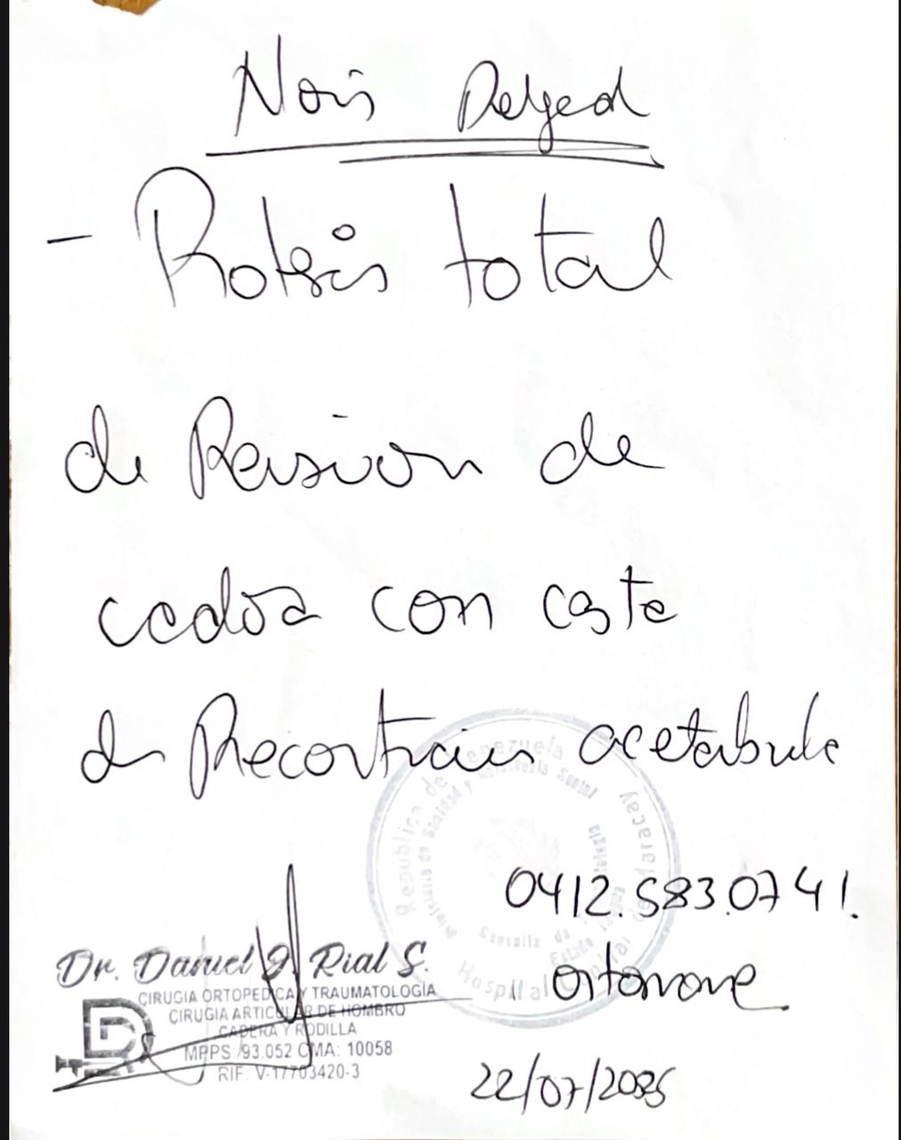 Ayúdanos a lograr su operación de caderas campaign photo, 5 of 8