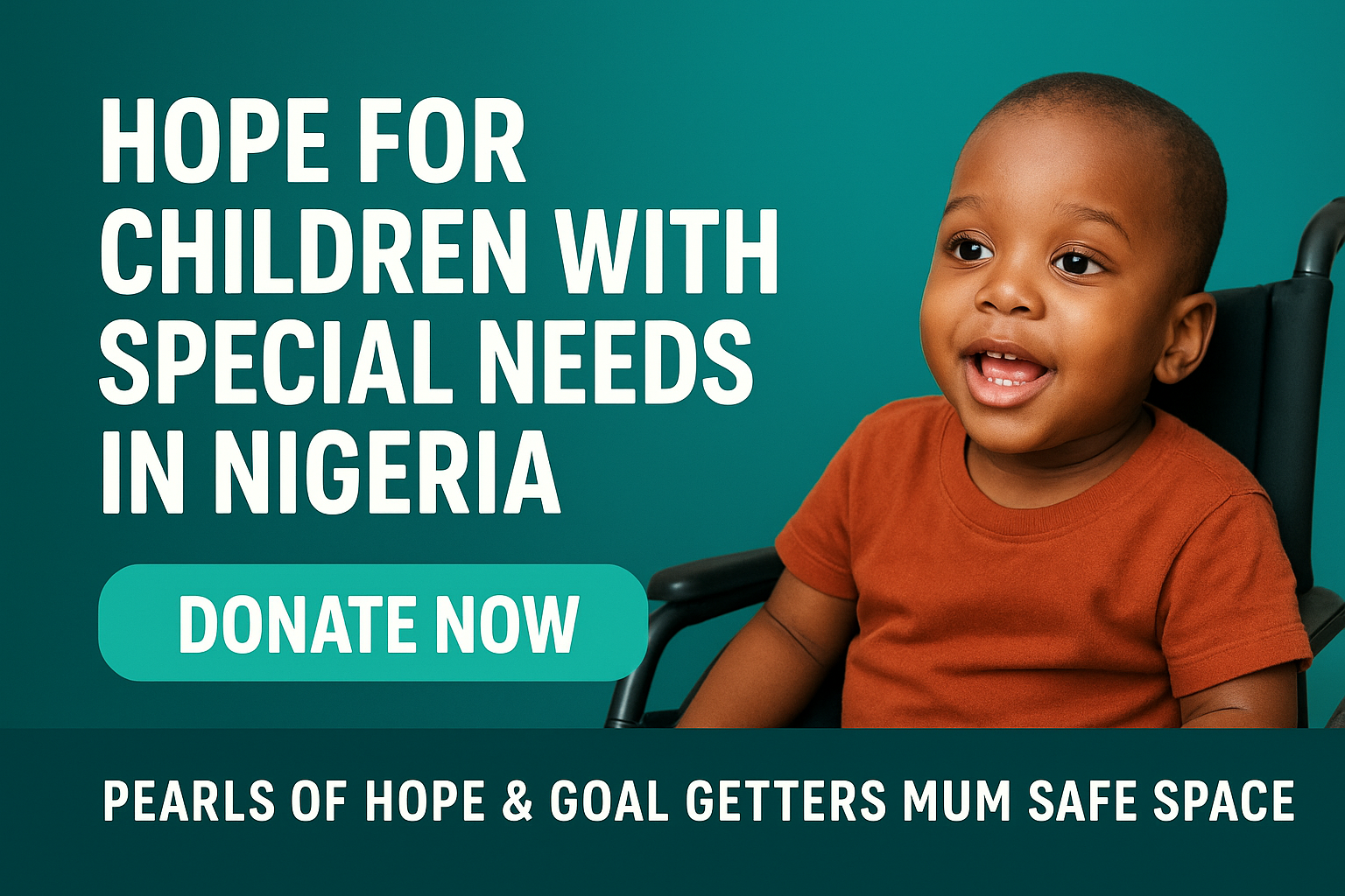 Donate to help special needs children in Nigeria campaign photo, 4 of 5