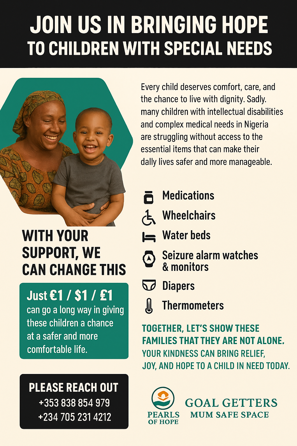 Donate to help special needs children in Nigeria campaign photo, 2 of 5
