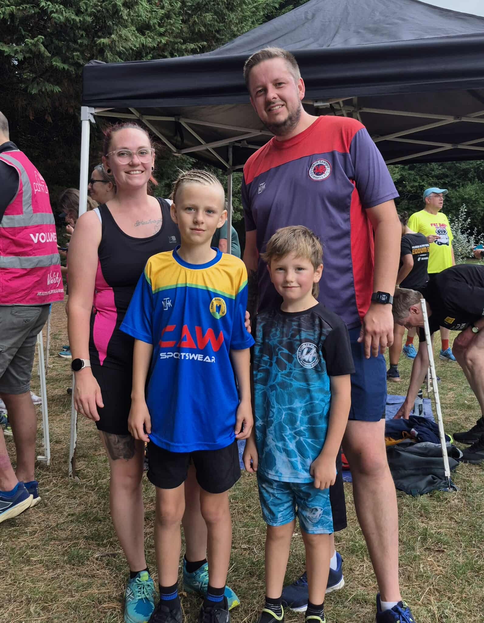 Family Cardiff 10k and 2k for Velindre Hospital campaign photo, 2 of 4