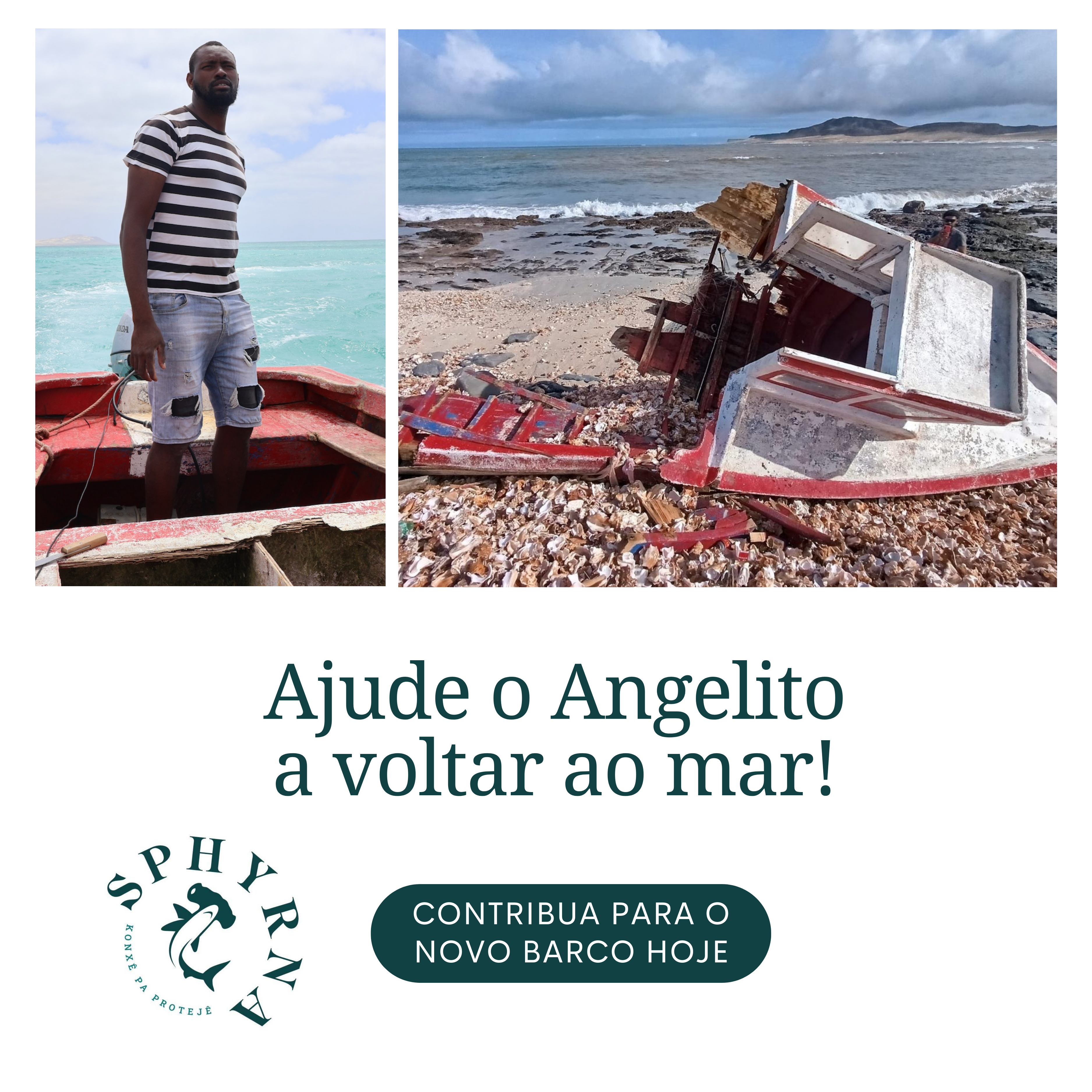 Ajude o Angelito a voltar ao mar! campaign photo, 2 of 4