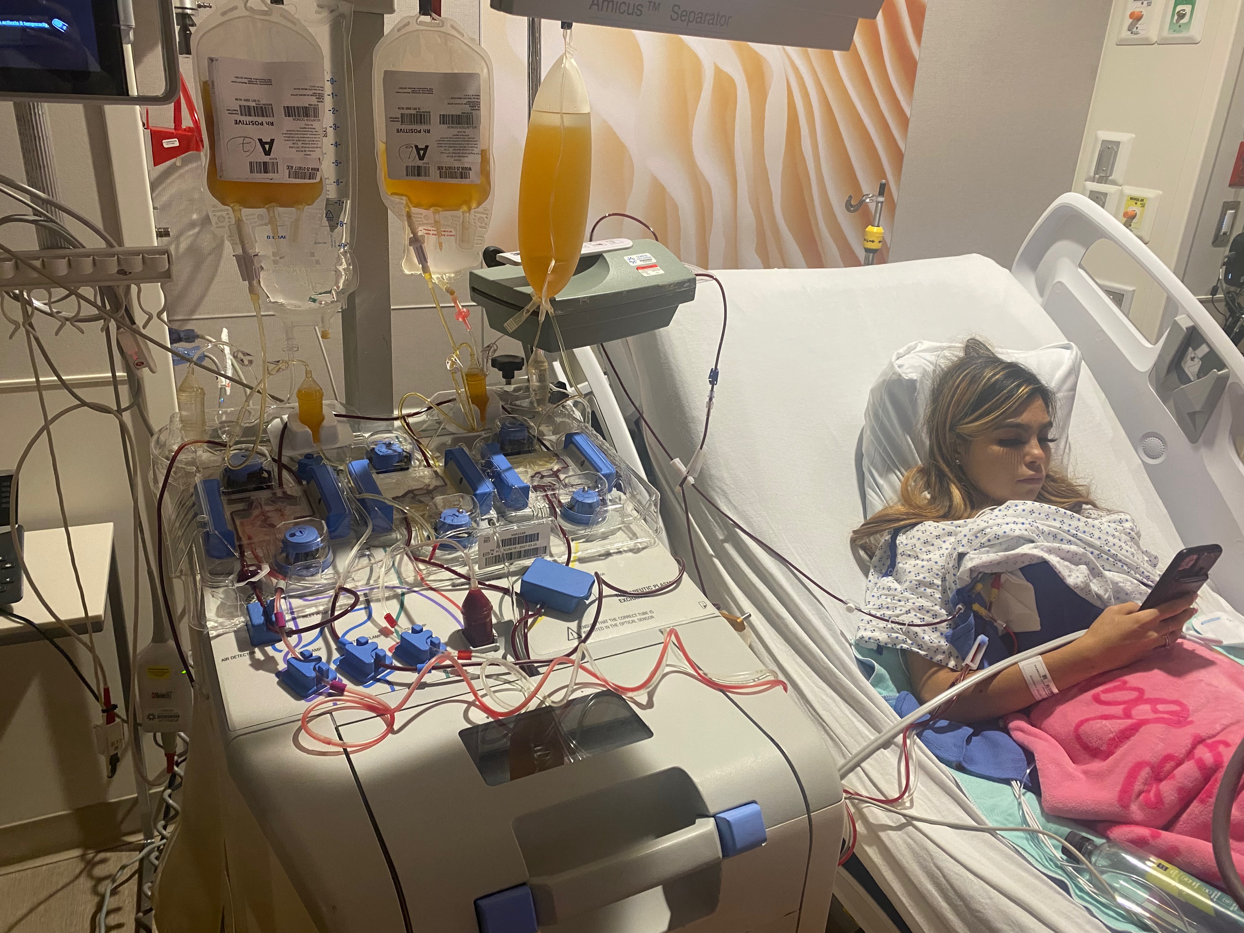 Elle’s Transplant , Chemotherapy ,Plasmapherisis Treatments campaign photo, 6 of 8