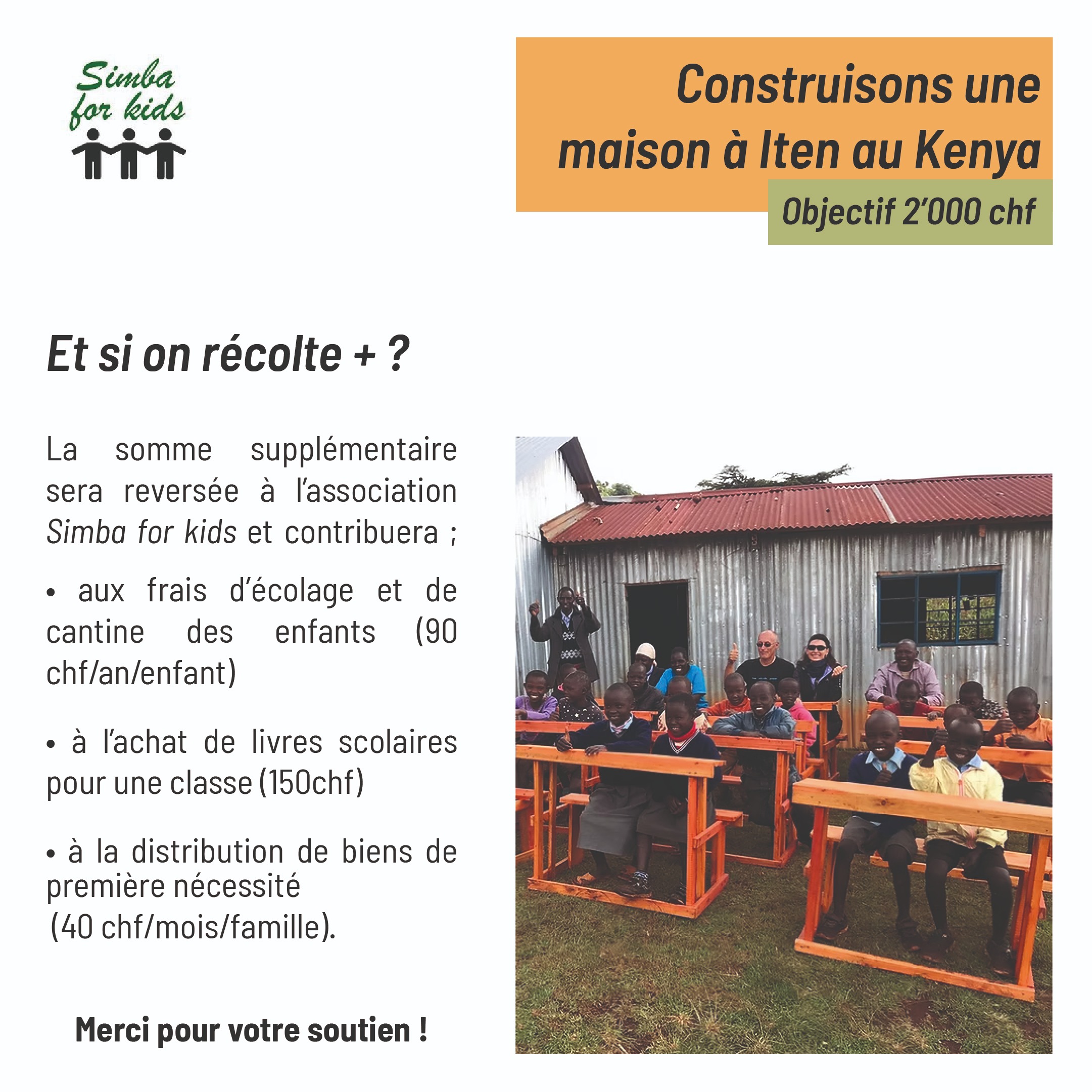 Construisons une maison à Iten, au Kenya campaign photo, 6 of 8