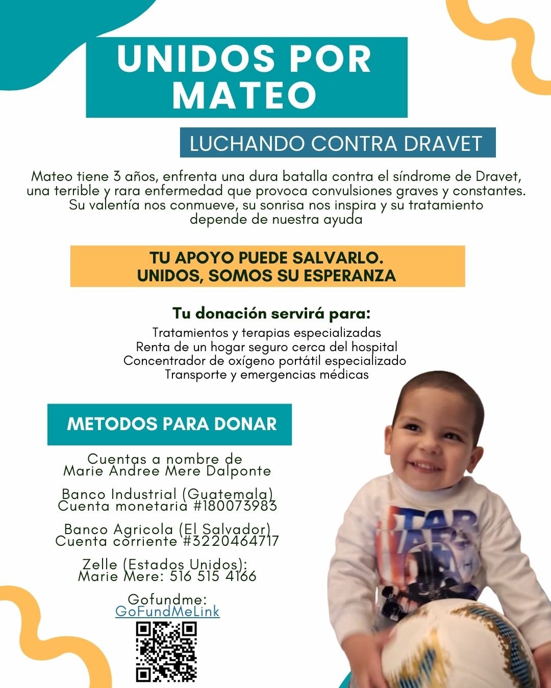 Hope for Mateo - Together against Dravet Syndrome campaign photo, 2 of 8
