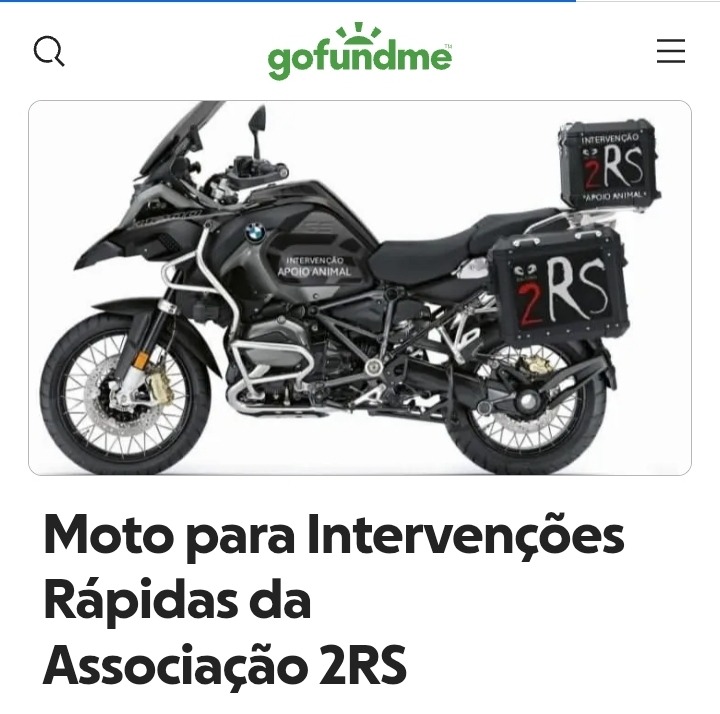 Moto para Intervenções Rápidas da Associação 2RS campaign photo, 2 of 5