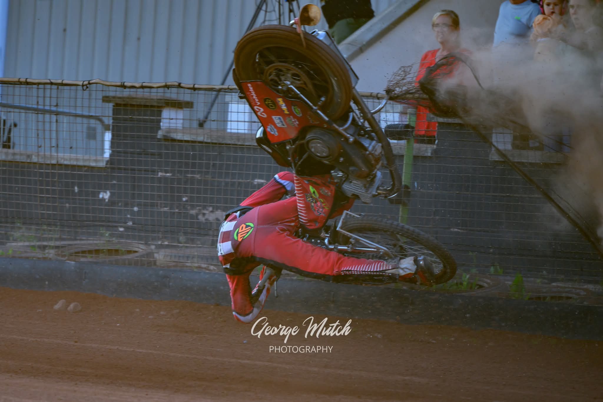 To help Max Perry Racing repair his bike campaign photo, 5 of 6