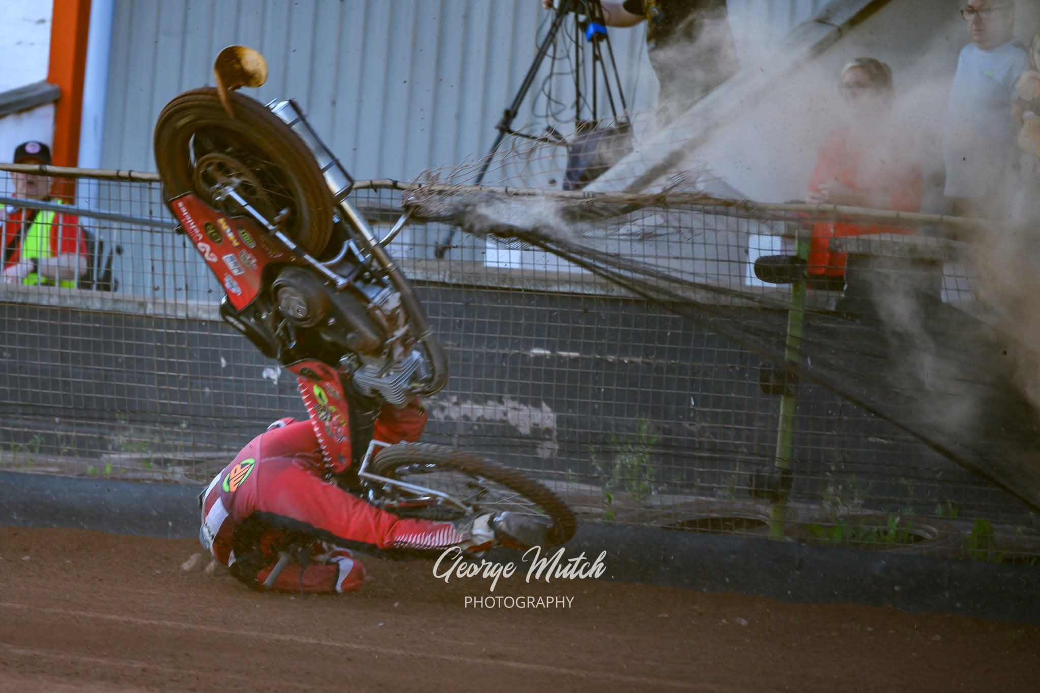 To help Max Perry Racing repair his bike campaign photo, 2 of 6