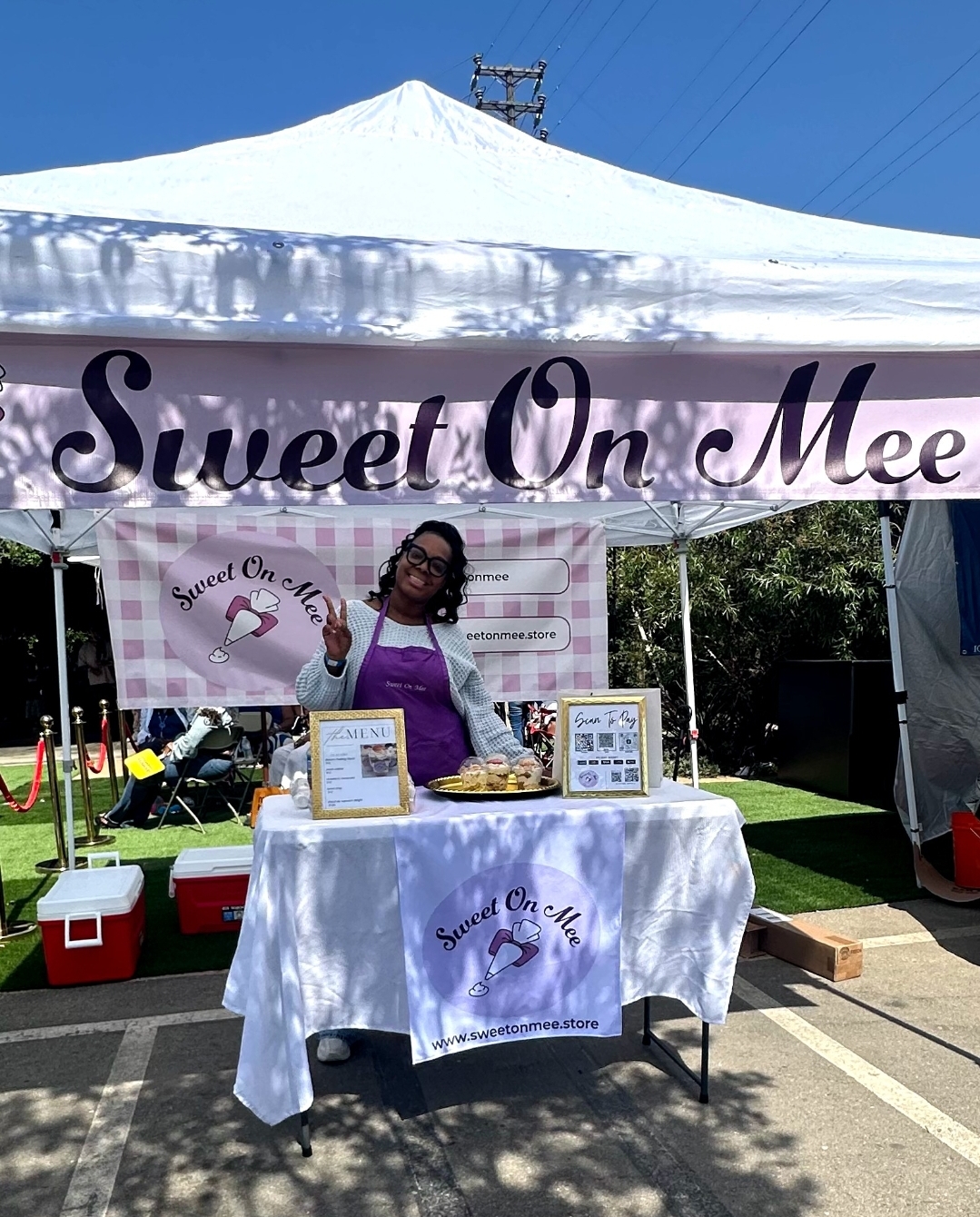 Help Evita Share Sweet On Mee at Taste of Soul campaign photo, 6 of 8