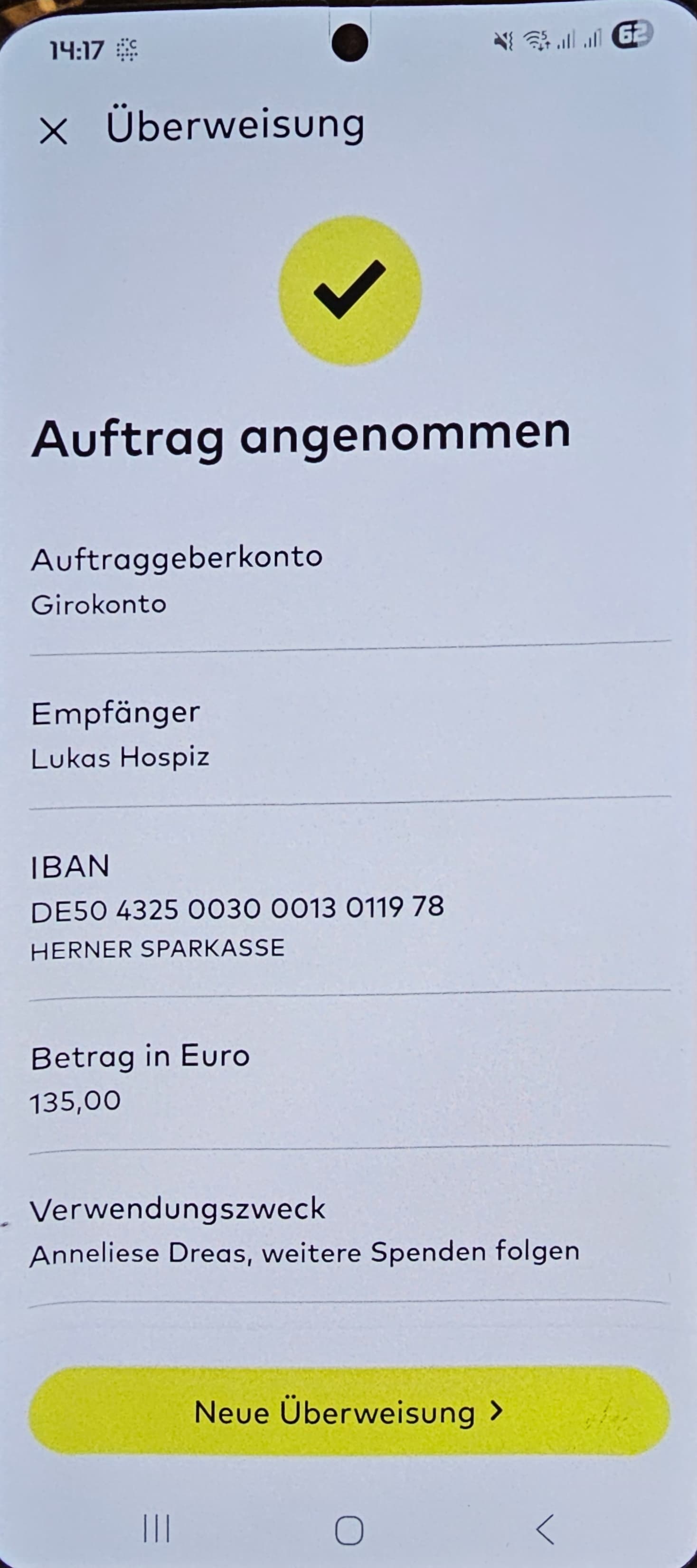 Spenden für das Lukas Hospiz in Herne campaign photo, 2 of 5