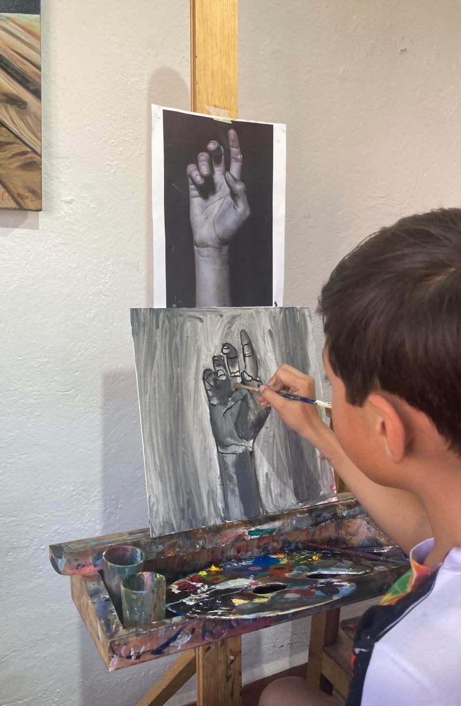 Escuela infantil de pintura ( art school for children) campaign photo, 4 of 8