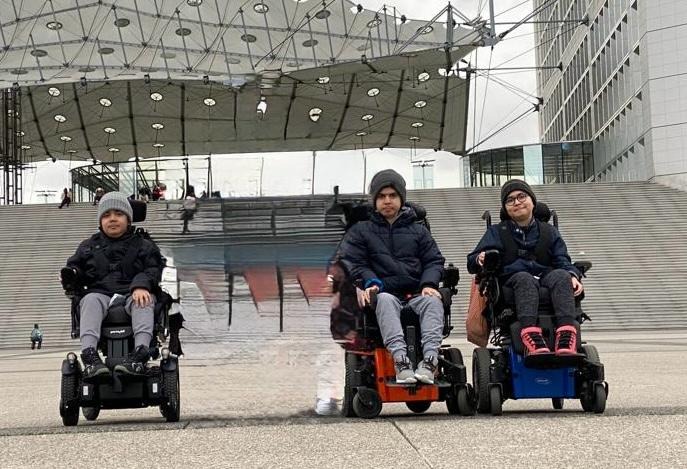 3 Brothers with Duchenne Muscular Dystrophy - Van Required campaign photo, 4 of 5