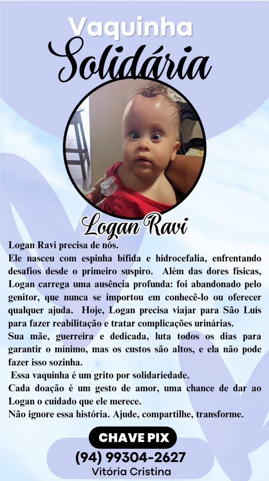 Yanitza Varner Fundraiser by Renilza Madonna De Souza : Logan's Rehab Needs Your Kindness