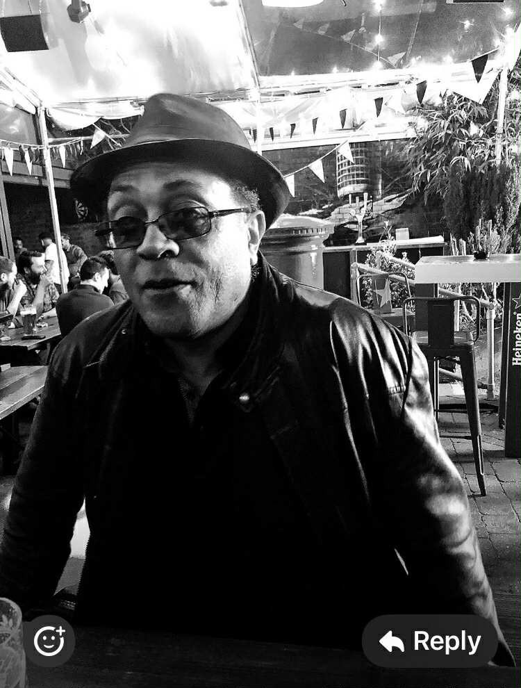 Late great Louis Campbell Poet campaign photo, 4 of 5