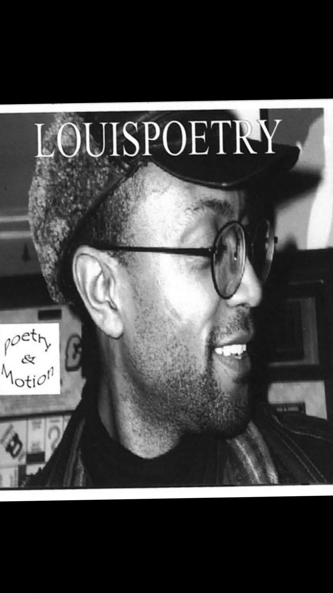 Late great Louis Campbell Poet campaign photo, 2 of 5