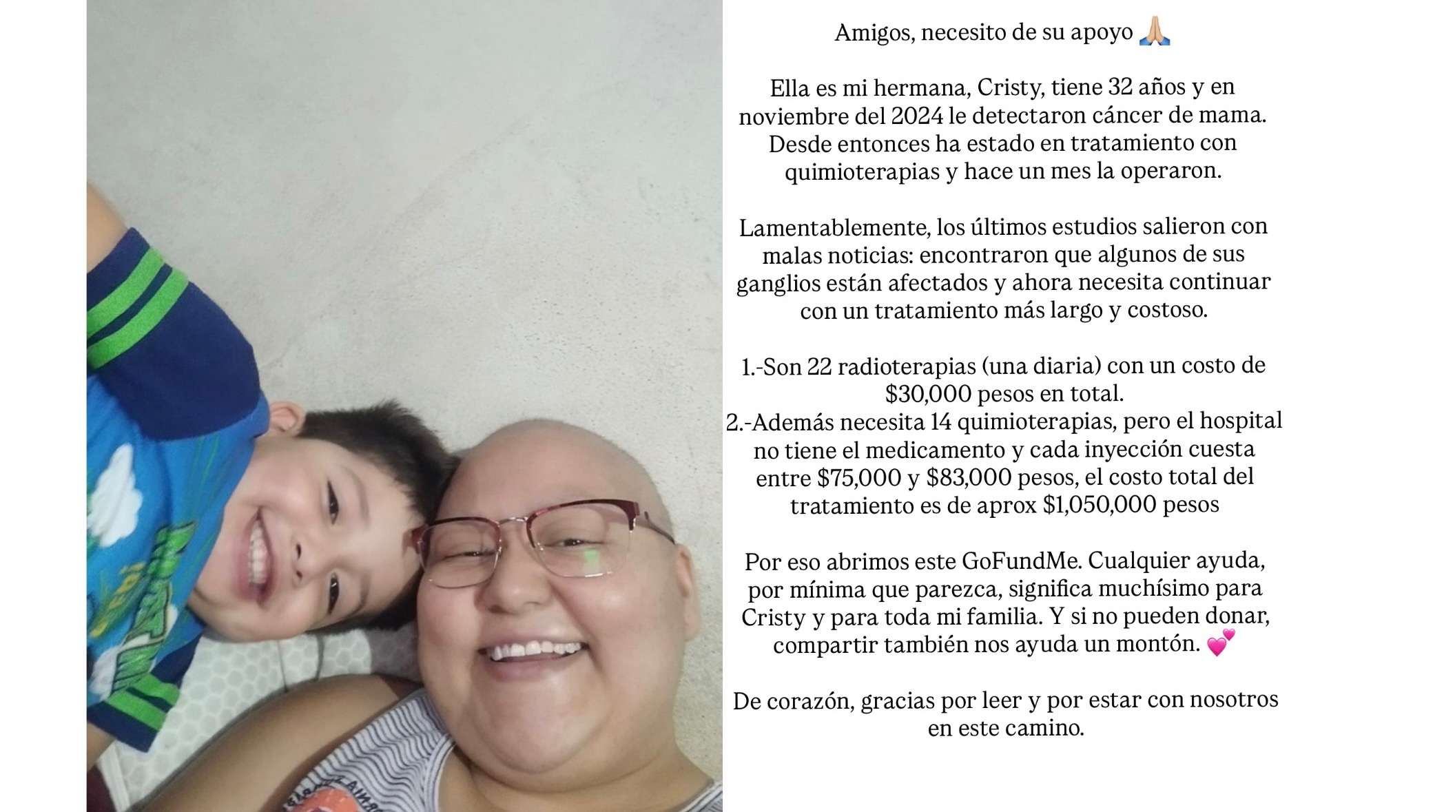 Todos con Cristy vs el cancer de mama campaign photo, 5 of 8