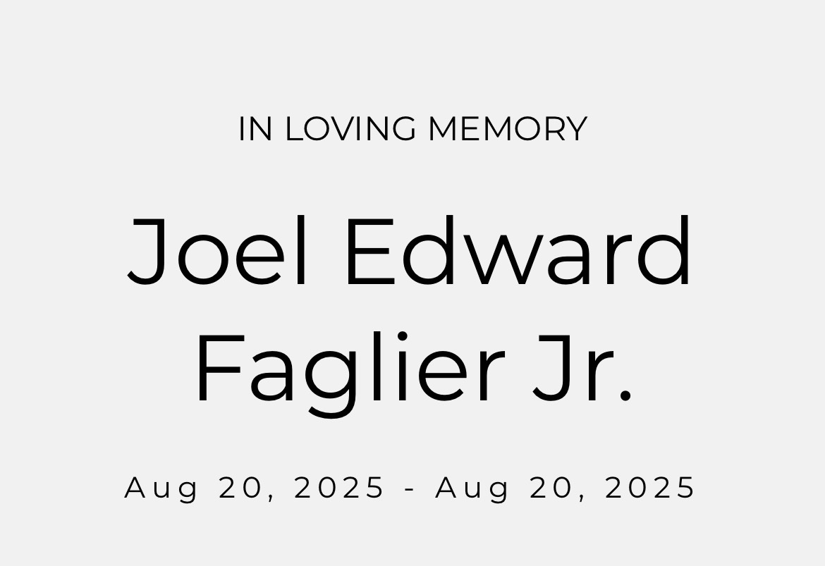 Joel Edward Faglier Jr campaign photo, 2 of 4