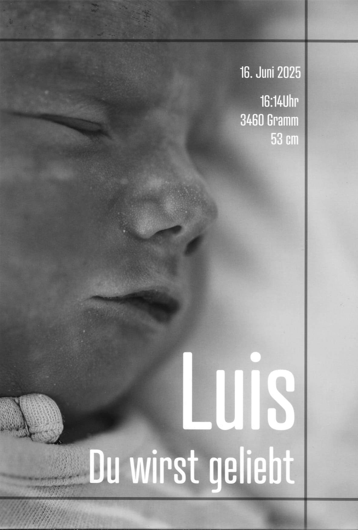 Trauer um Sohn und kleinem Bruder Luis campaign photo, 4 of 5