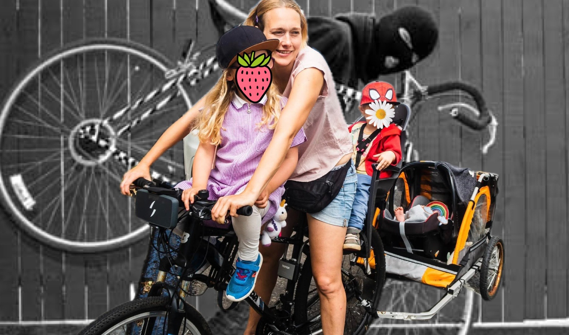 Replace my stolen bike for my 40th Birthday campaign photo, 2 of 4