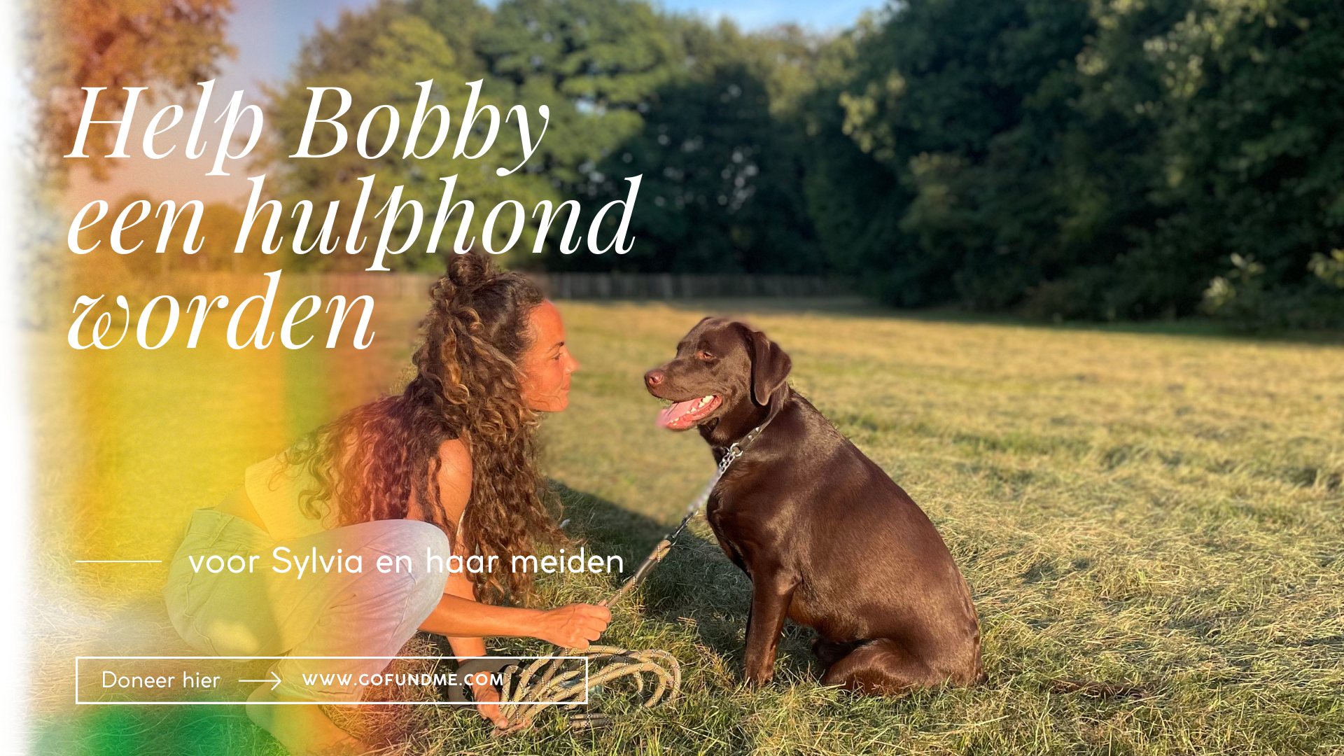Help Bobby een hulphond worden voor Sylvia en haar meiden campaign photo, 4 of 5