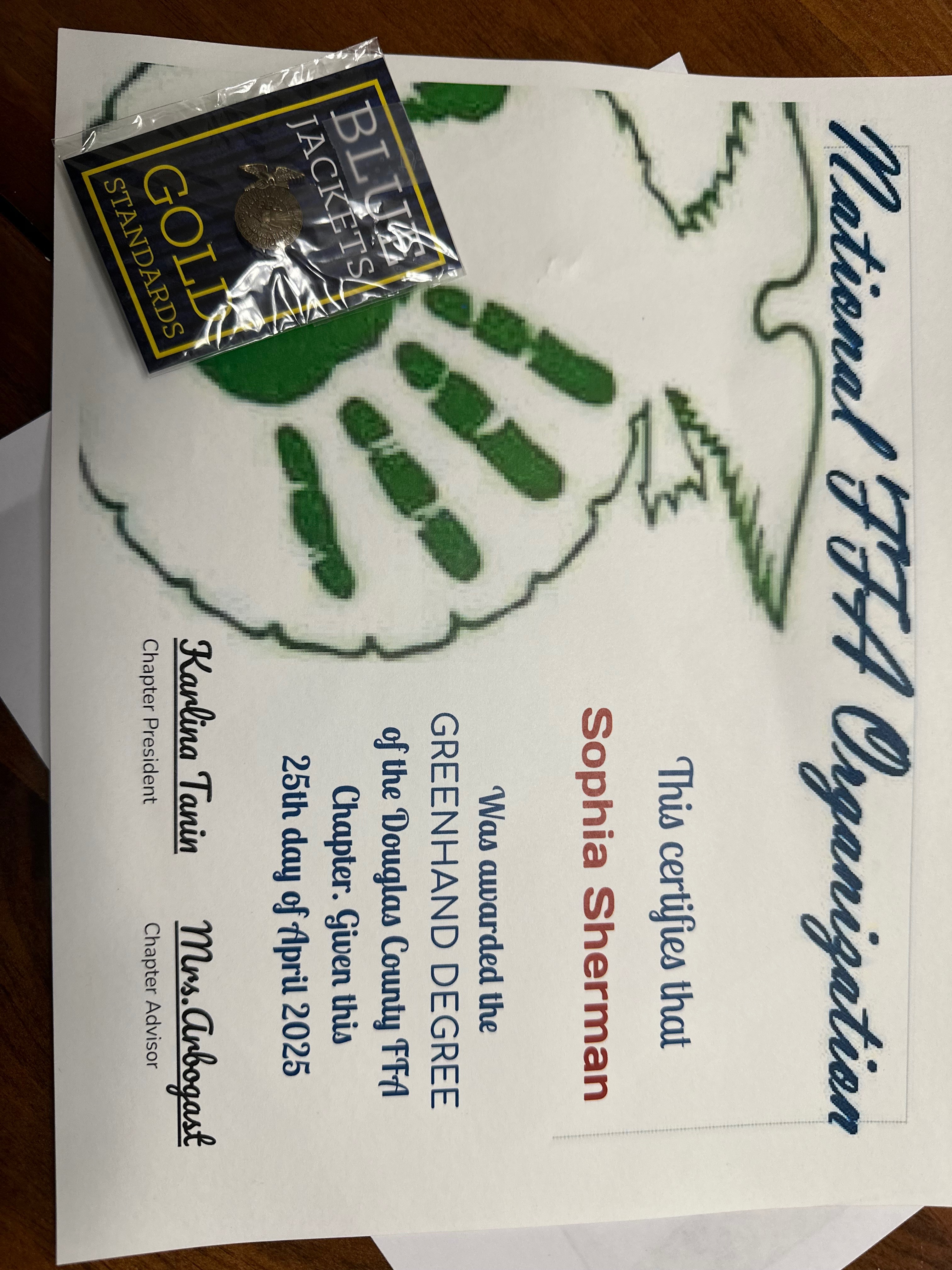 Help Sophia Attend FFA National Convention campaign photo, 5 of 8