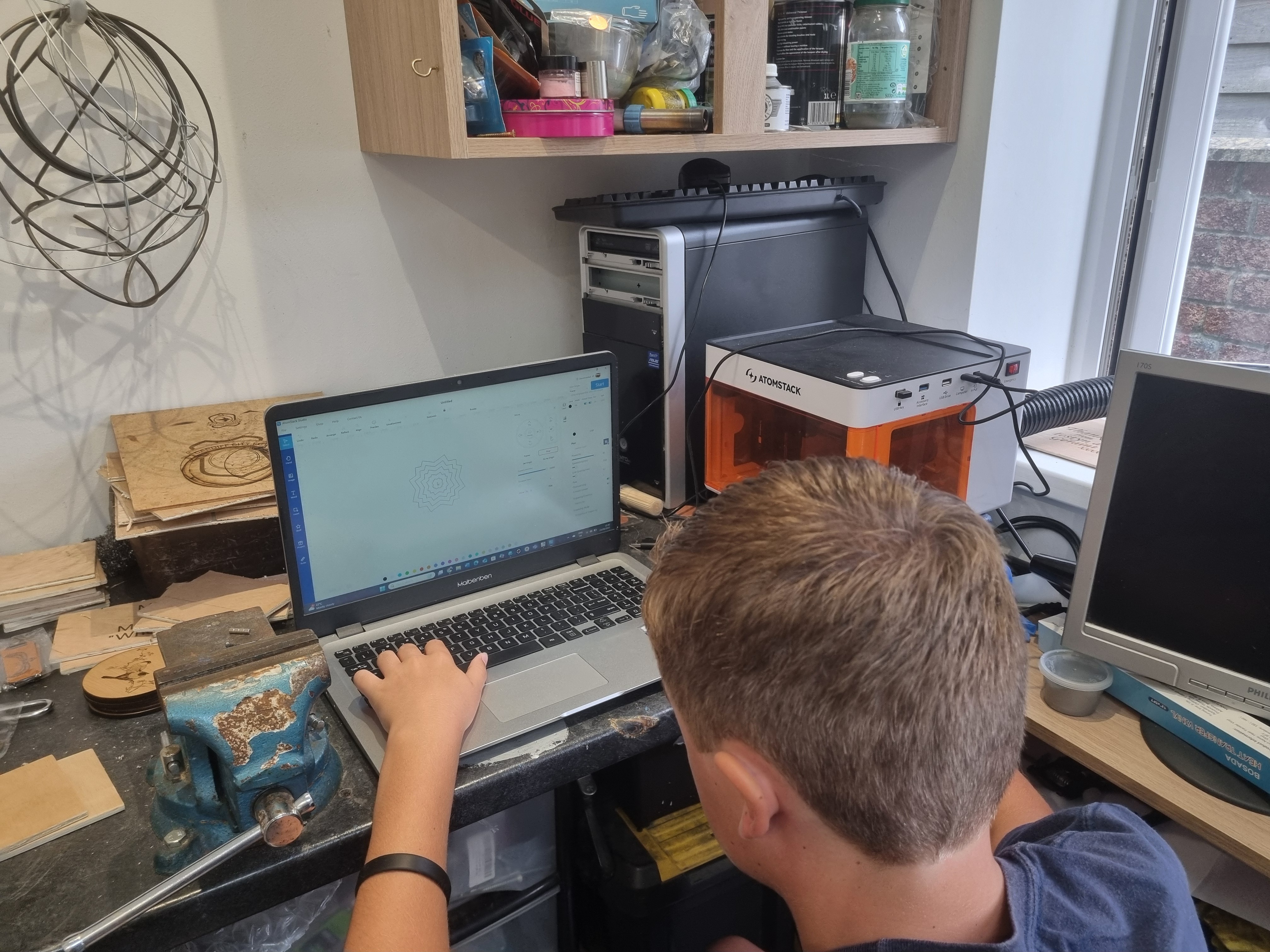 me buy a laser engraver to start my fledgeling business campaign photo, 5 of 6