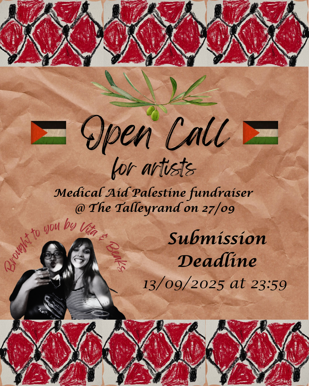Medical Aid Palestine art evening fundraiser campaign photo, 2 of 4