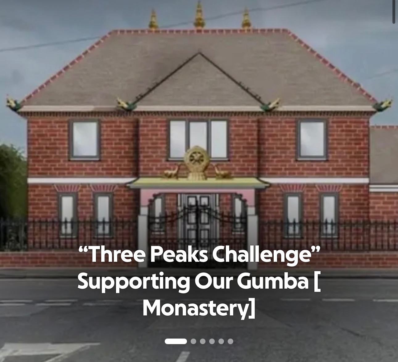 “Three Peaks Challenge” Supporting Our Gumba [ Monastery] campaign photo, 6 of 7