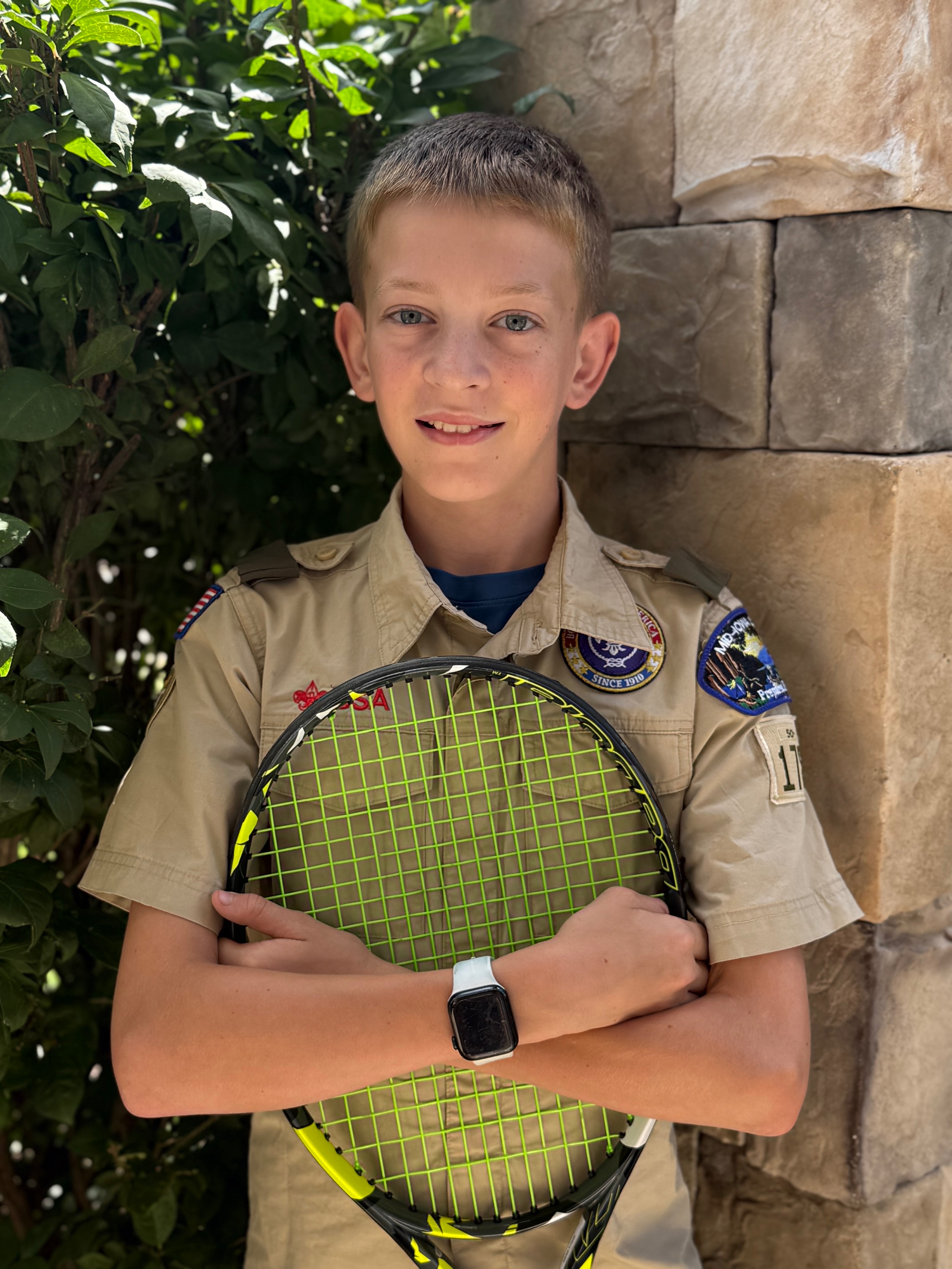 Support Daniel's Eagle Scout Tennis Project campaign photo, 2 of 4