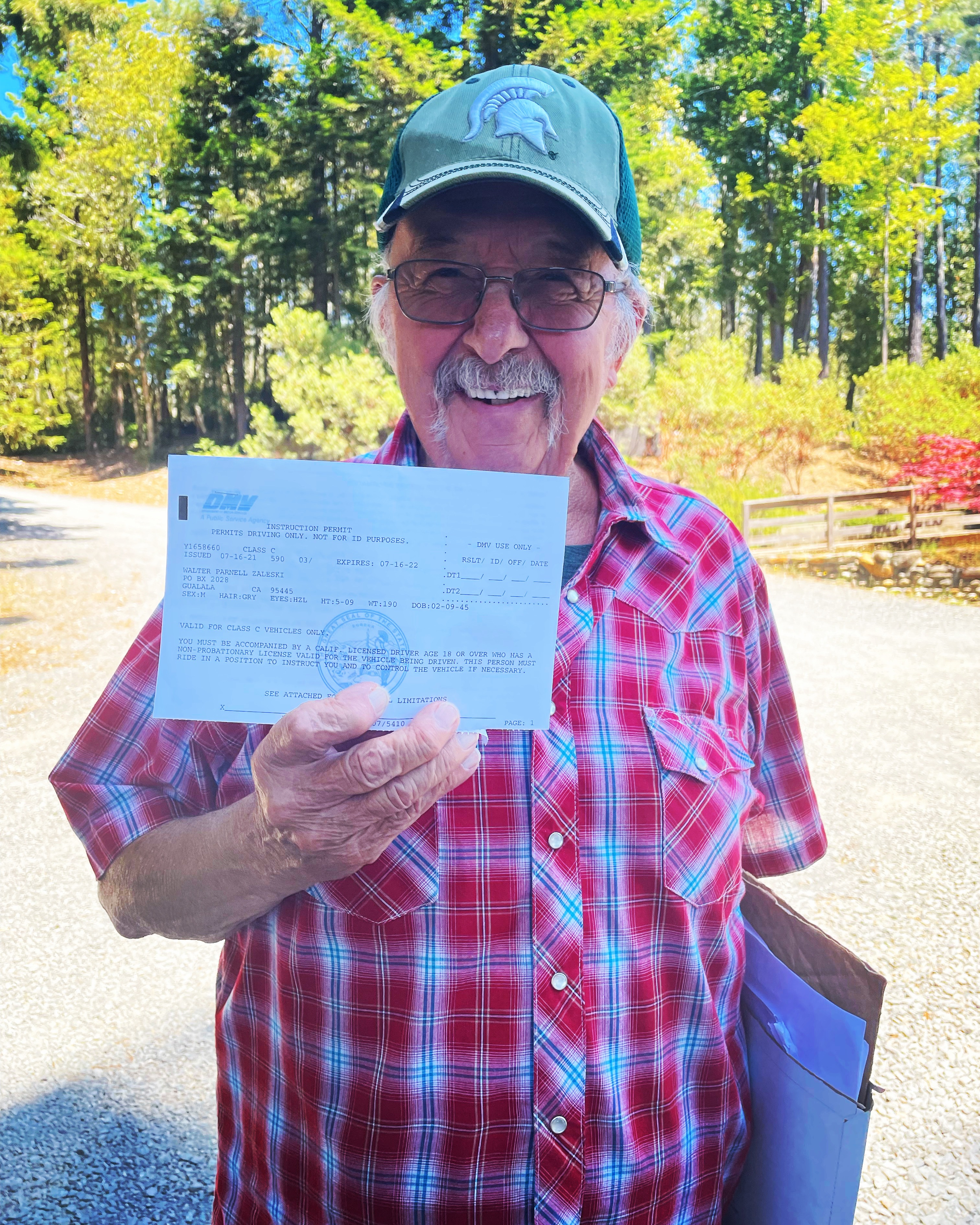 Walter Parnell Zaleski campaign photo, 4 of 8