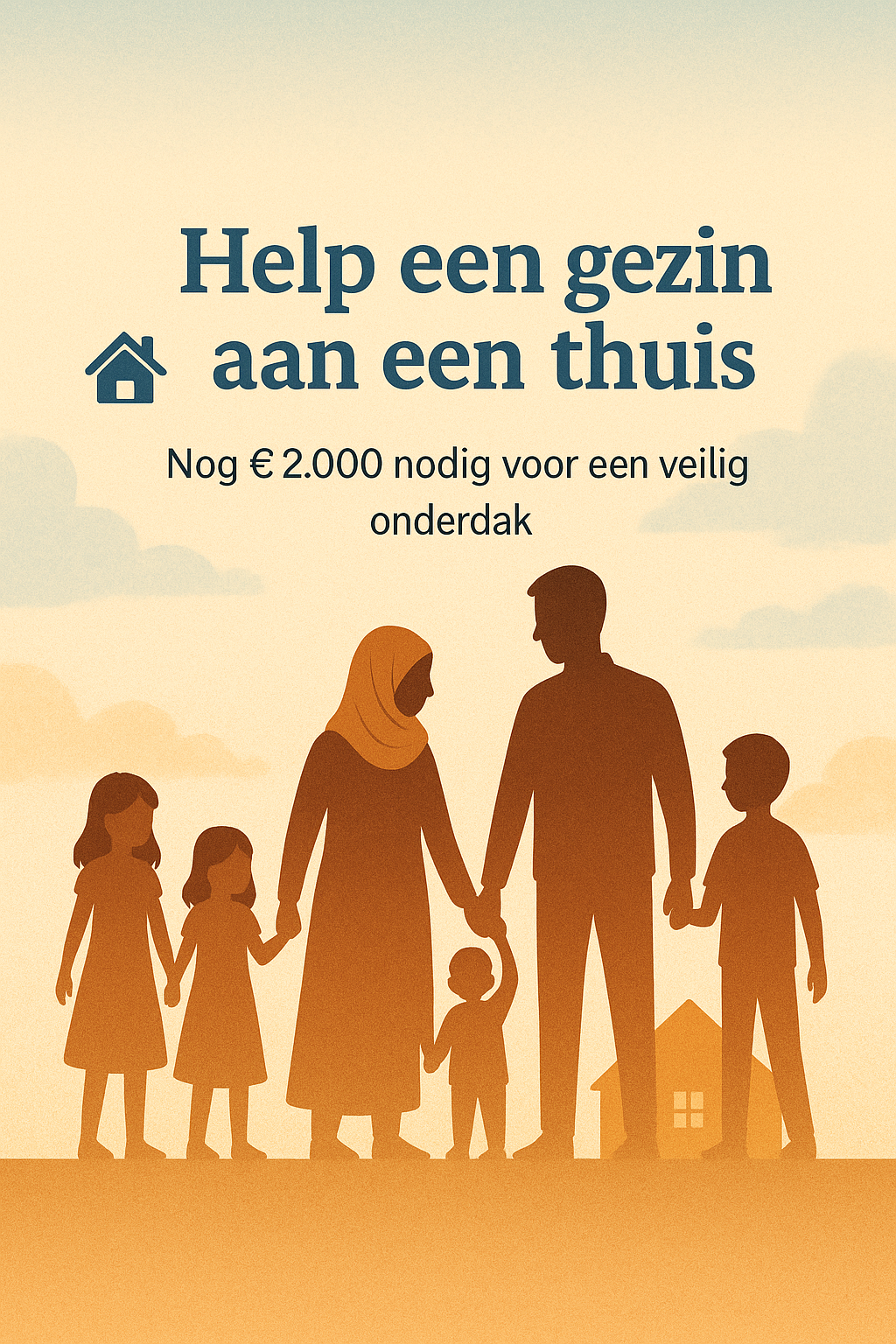 Help een gezin aan een thuis campaign photo, 2 of 4