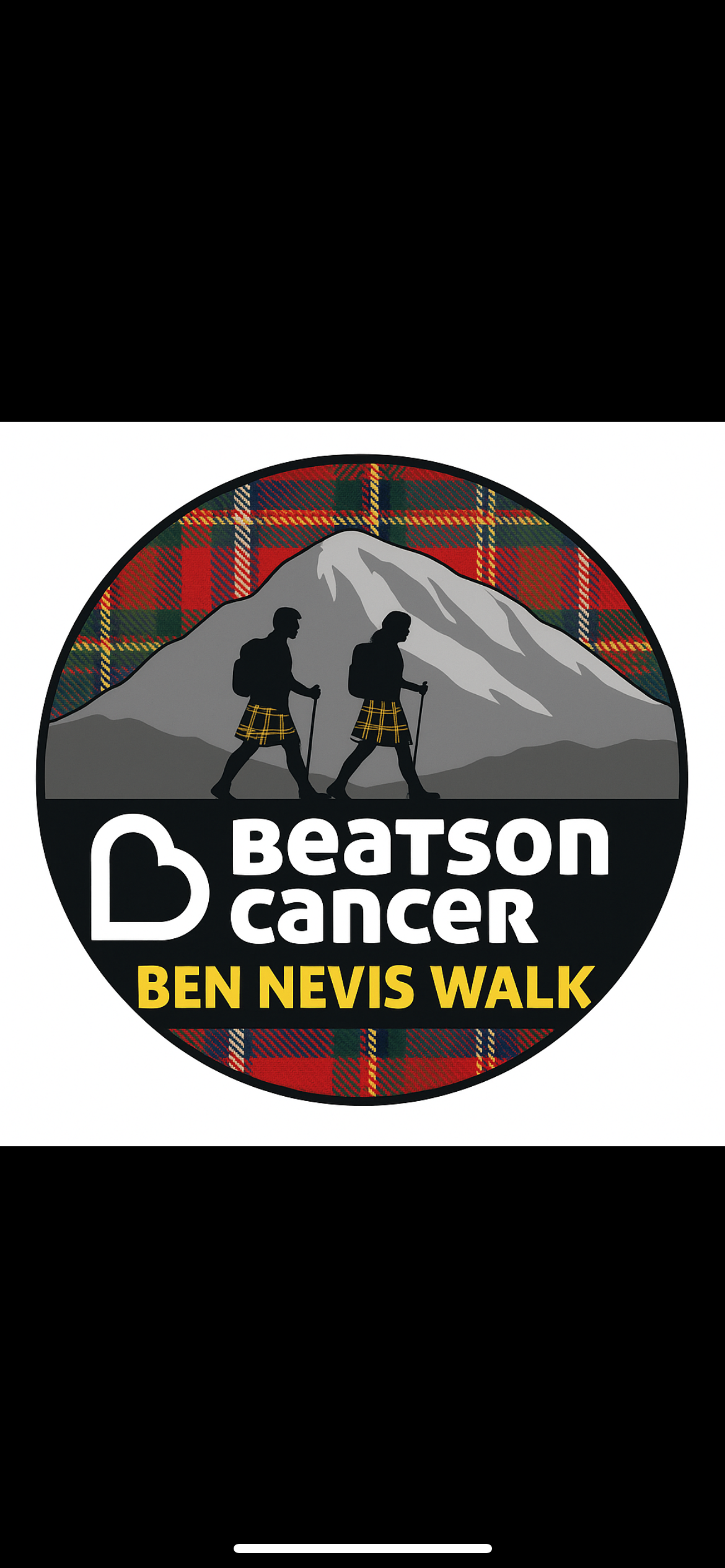 Ben Nevis kilt walk campaign photo, 2 of 4