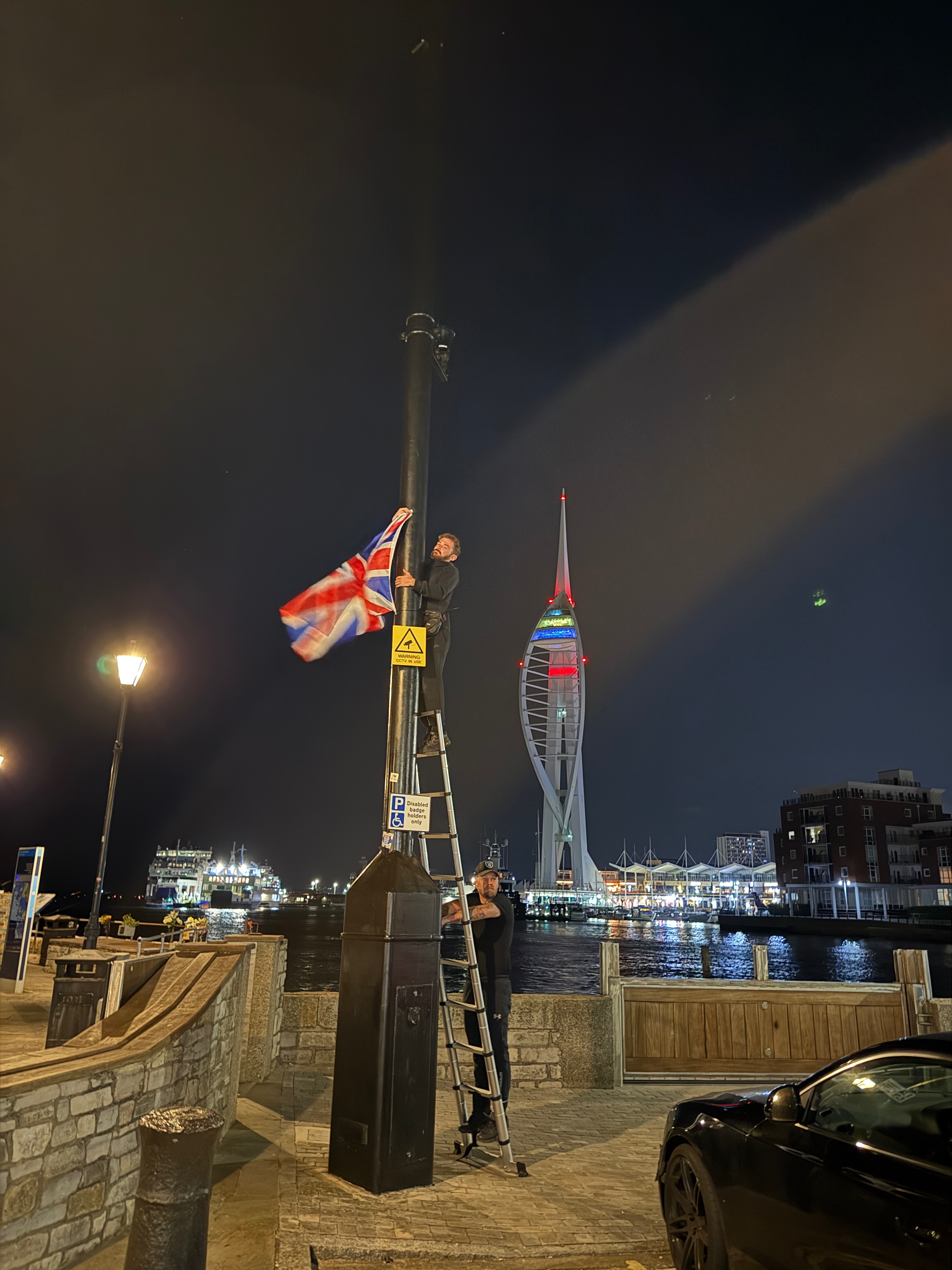 Flags for the community campaign photo, 4 of 5