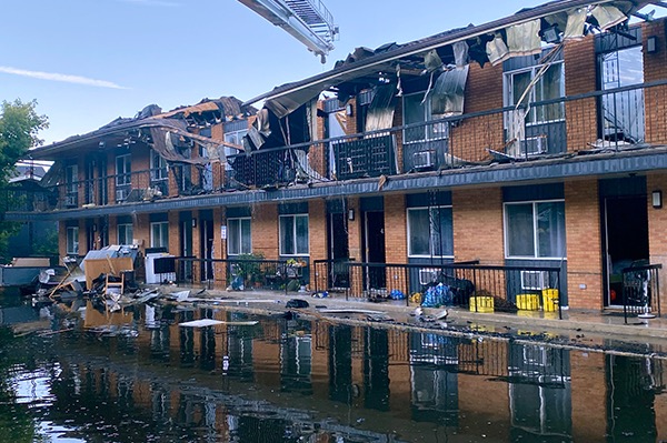 They lost everything in the fire - let’s help them rebuild campaign photo, 4 of 5